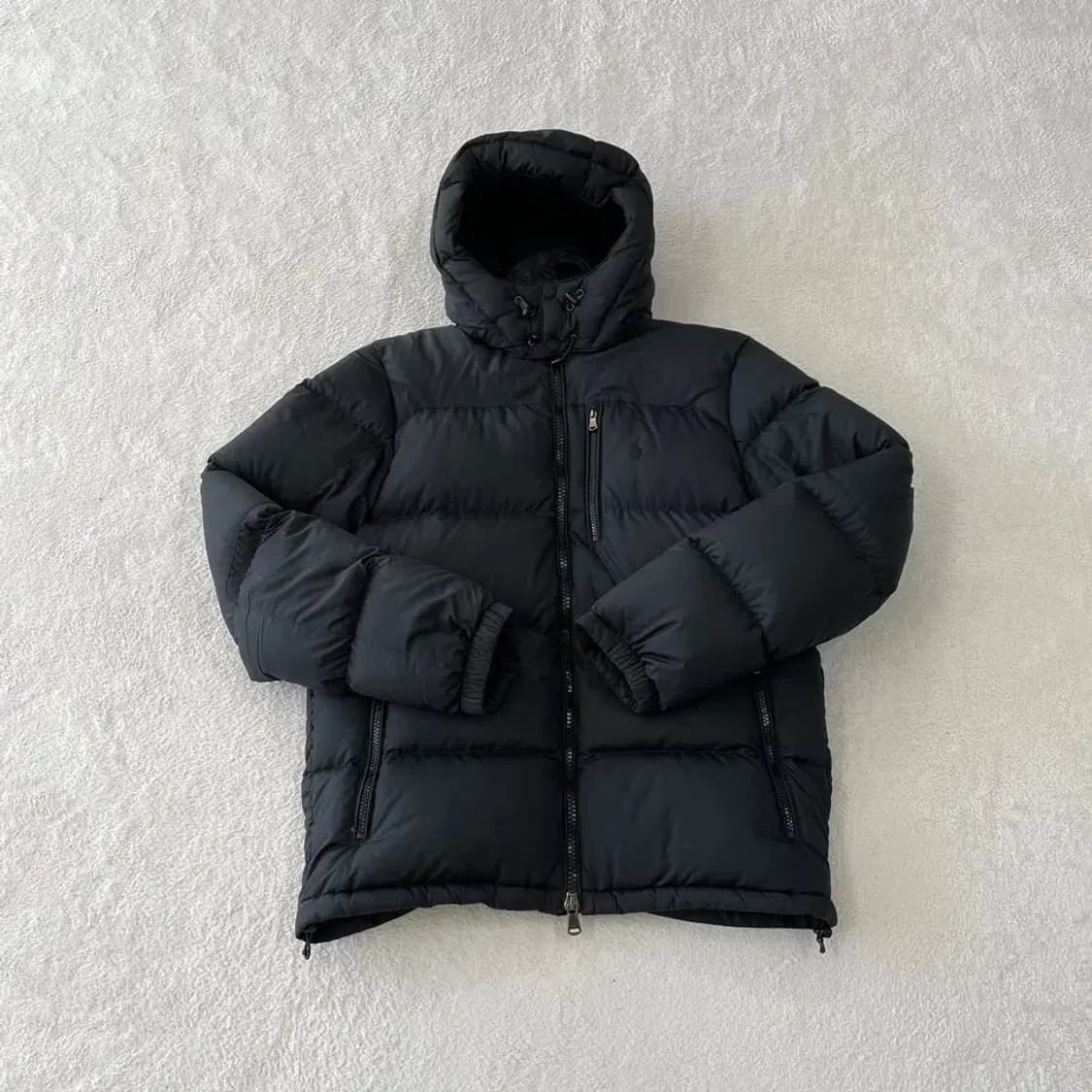 M 폴로 블랙 덕다운 패딩 상품이미지2