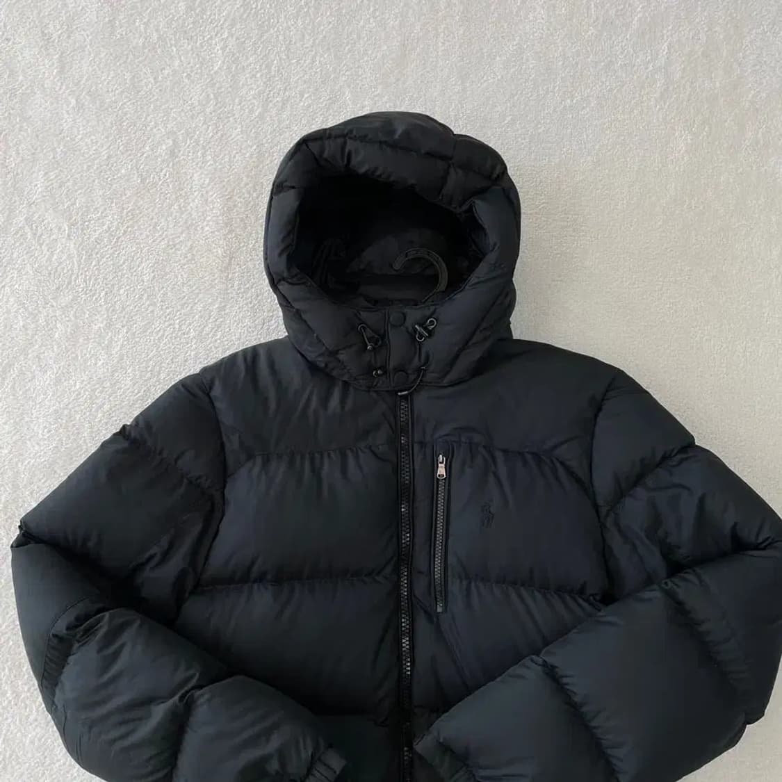 M 폴로 블랙 덕다운 패딩 상품이미지3