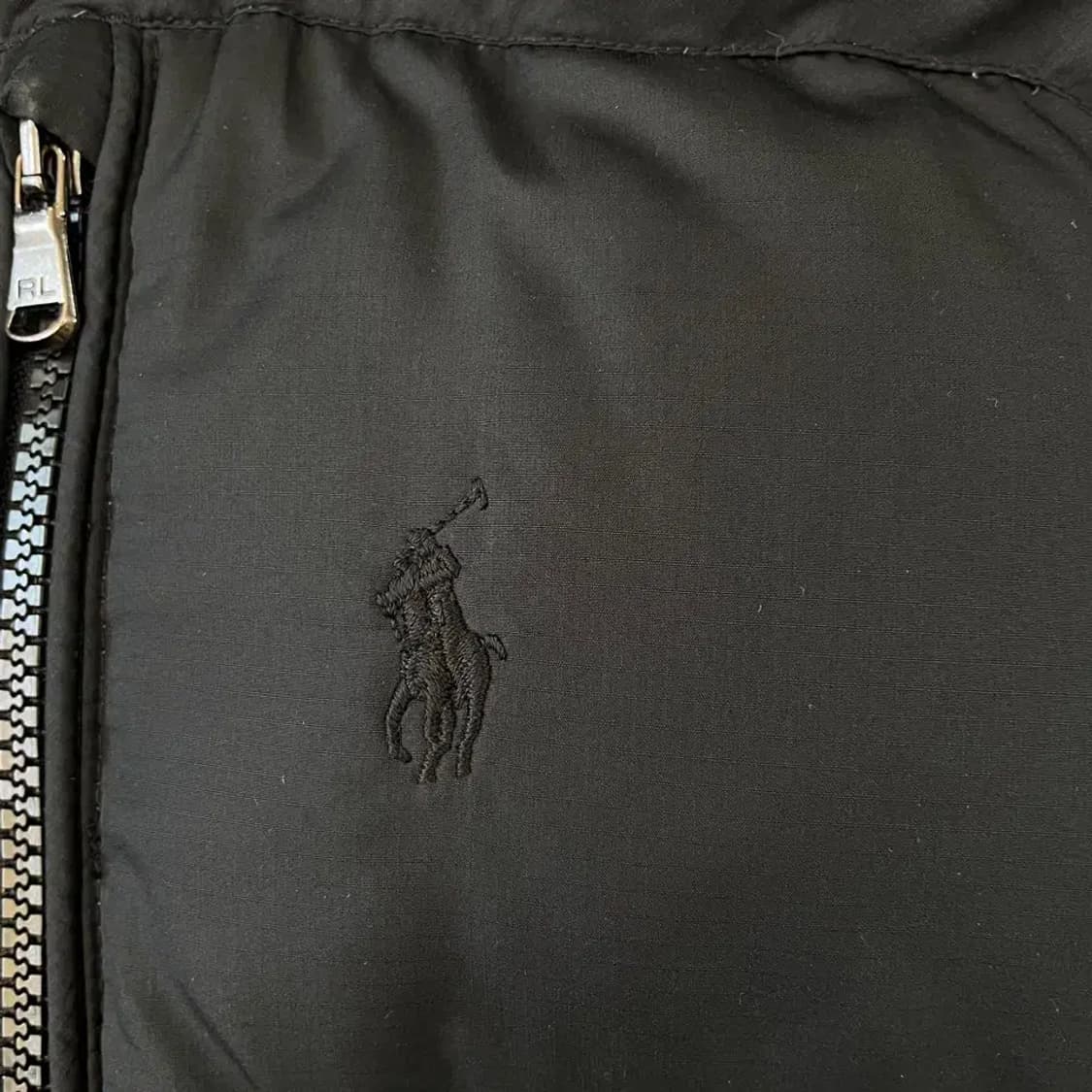 M 폴로 블랙 덕다운 패딩 상품이미지5