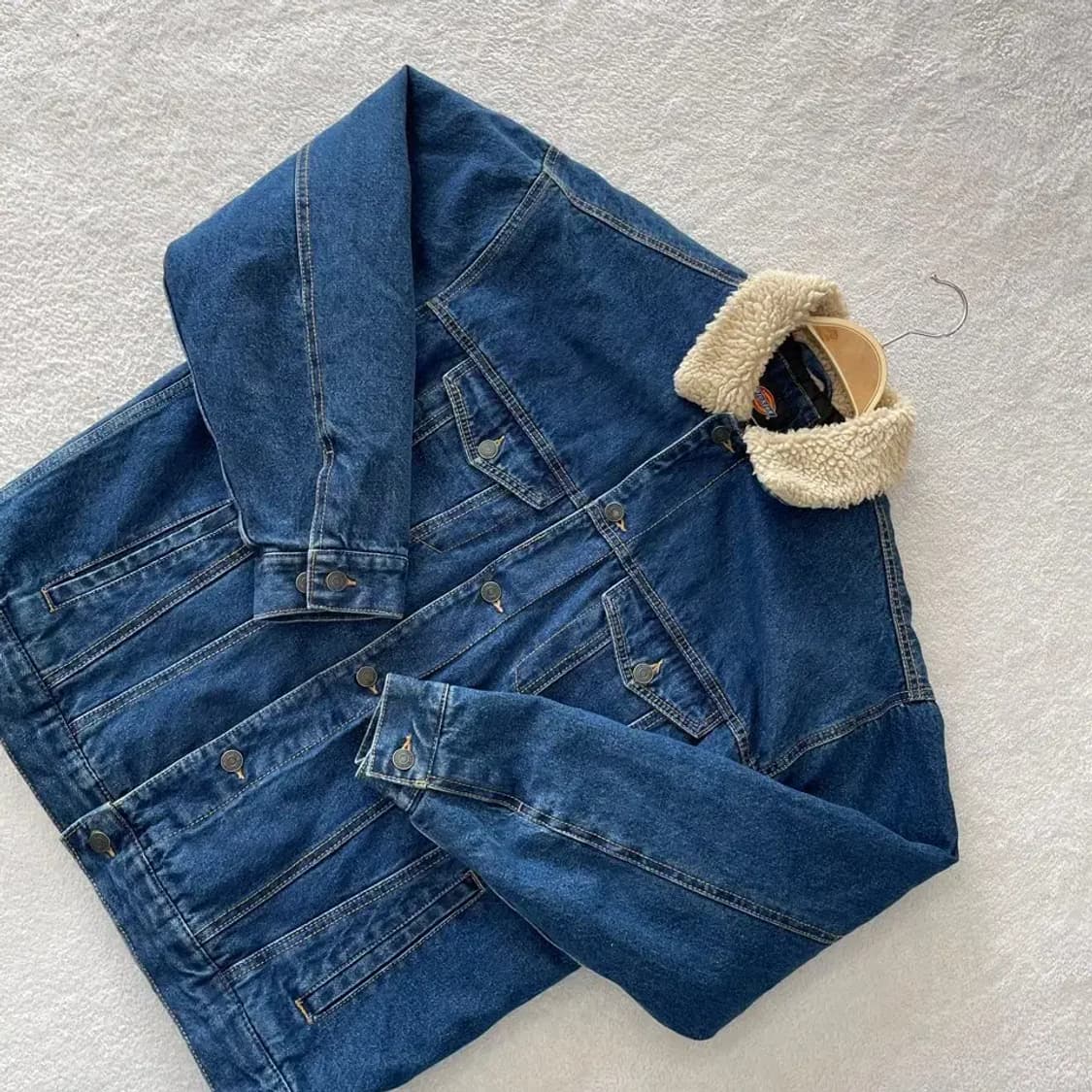 XL 디키즈 쉐르파 데님 누빔 청자켓 105 상품이미지3