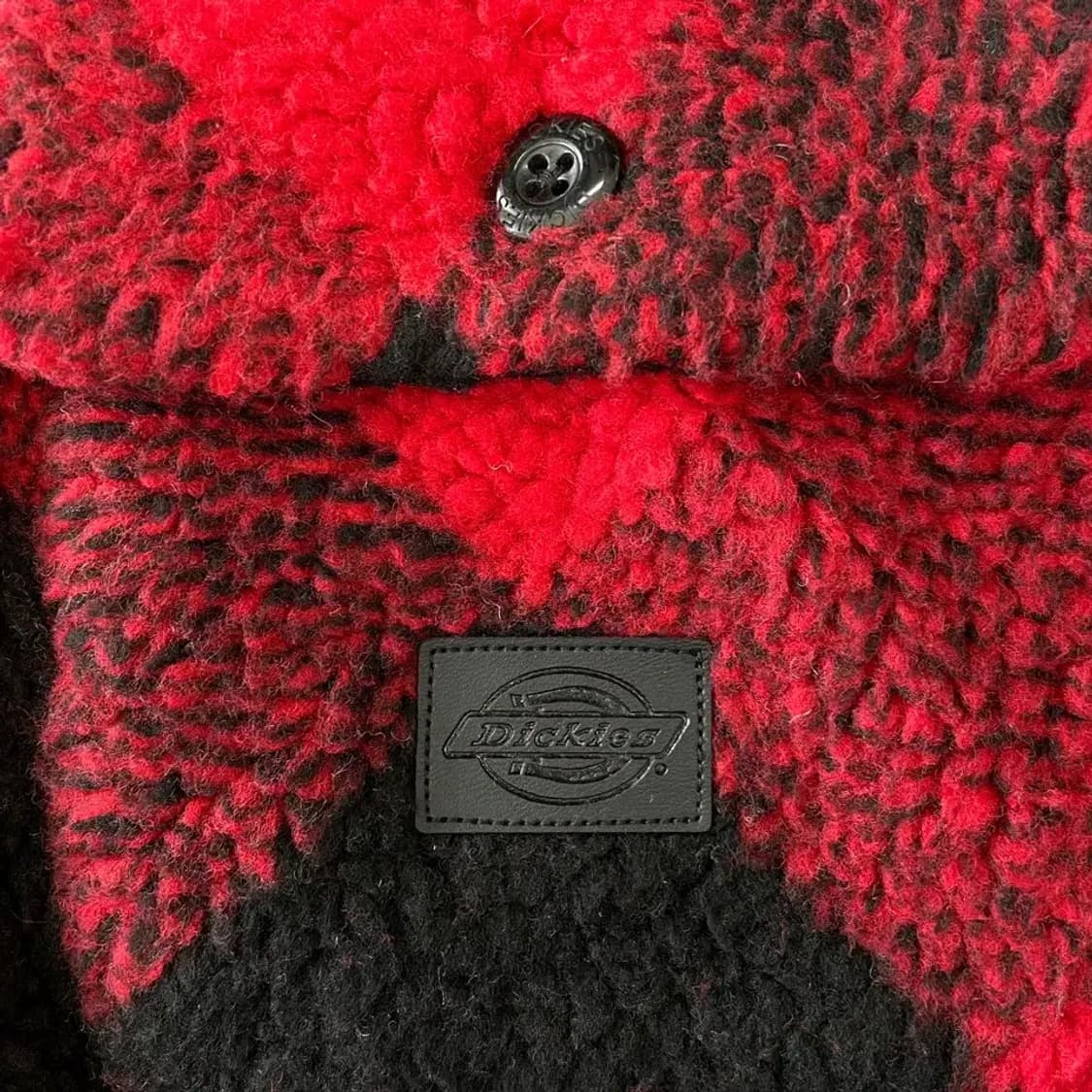 L 디키즈 쉐르파 패딩셔츠 자켓 플란넬 체크 상품이미지5