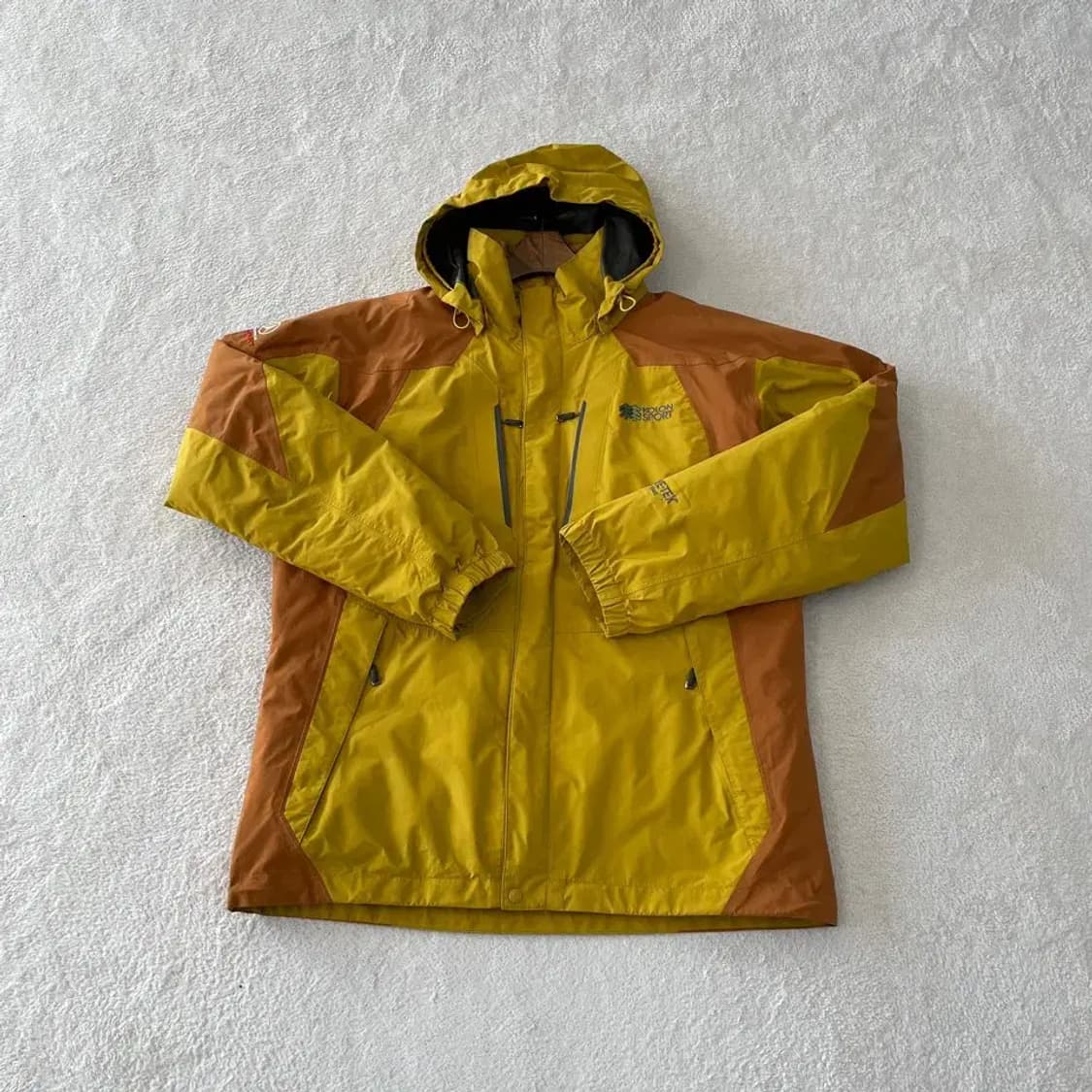 XL 코오롱 남성 고어텍스 구스다운 패딩 바람막이 105 상품이미지1