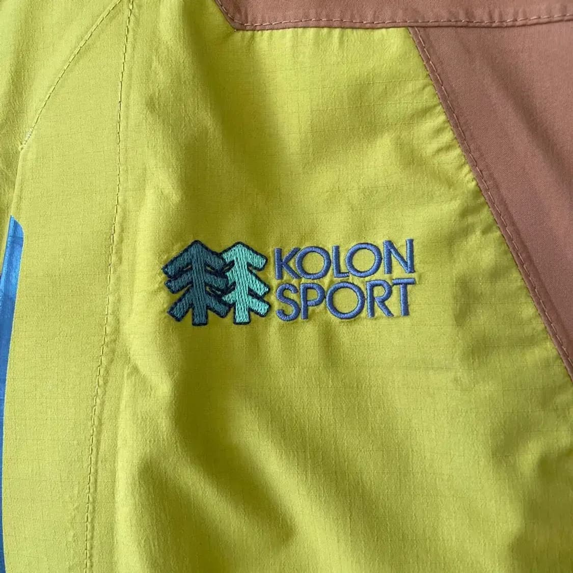 XL 코오롱 남성 고어텍스 구스다운 패딩 바람막이 105 상품이미지5