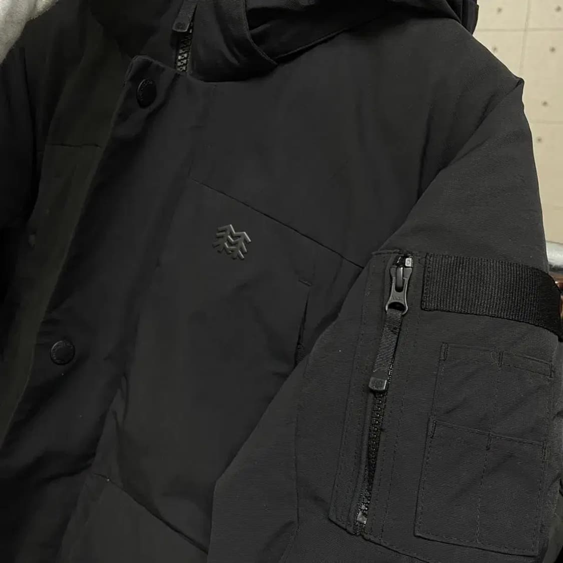 M 코오롱 신형 보머 숏다운 구스 패딩 남성 95 상품이미지3