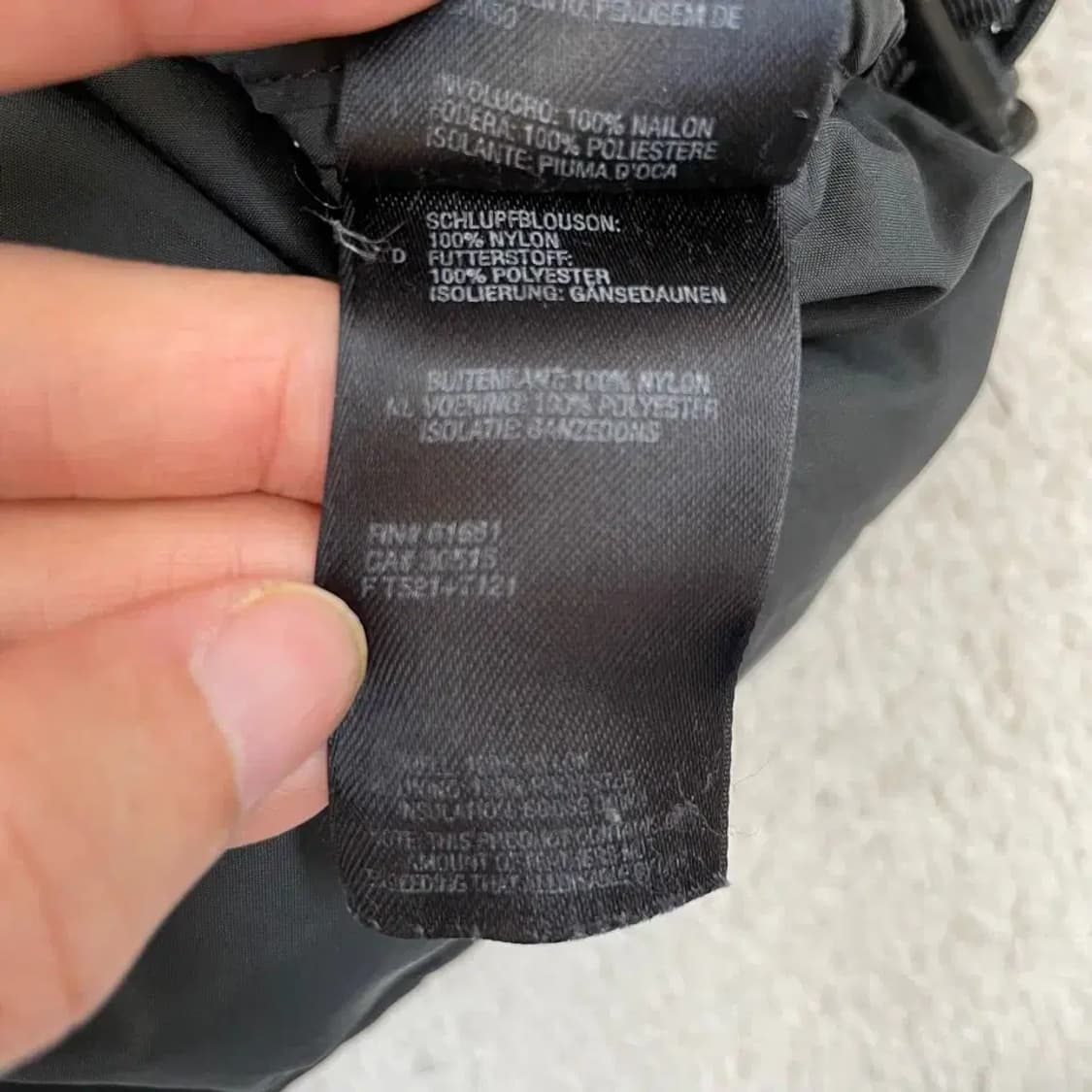 M 노스페이스 눕시 무광 700 패딩 95 상품이미지8