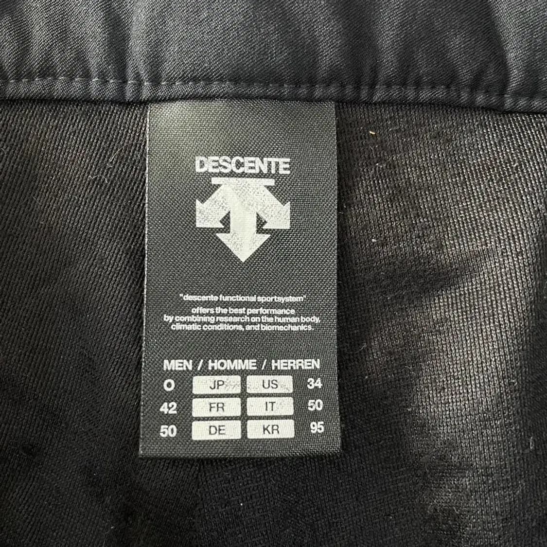 XL 데상트 가을겨울 듀얼리스 바지 남성 상품이미지7