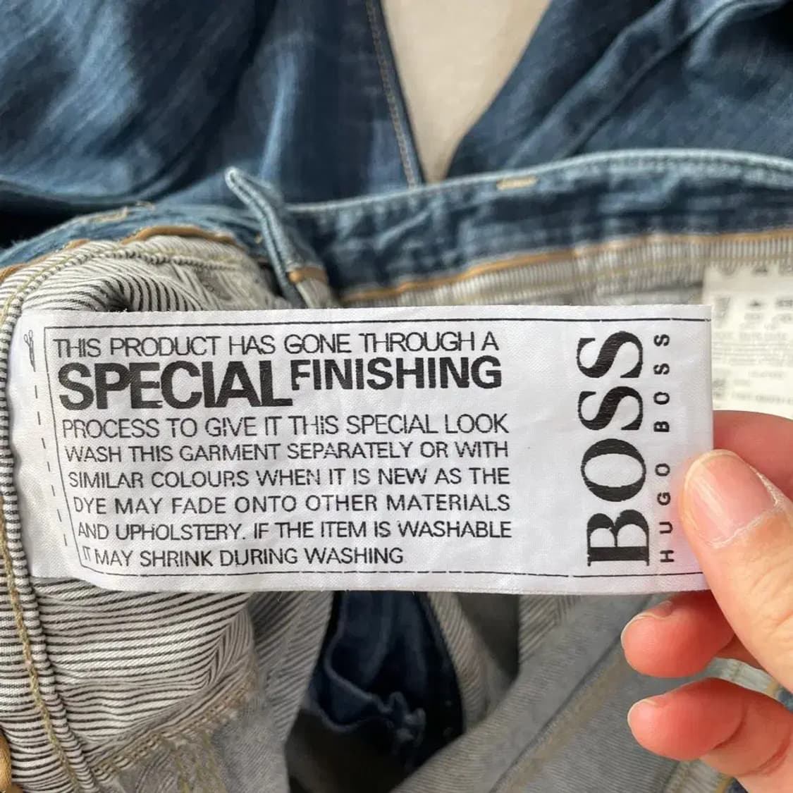 34 휴고보스 남성 스페셜 데님 청바지 상품이미지9