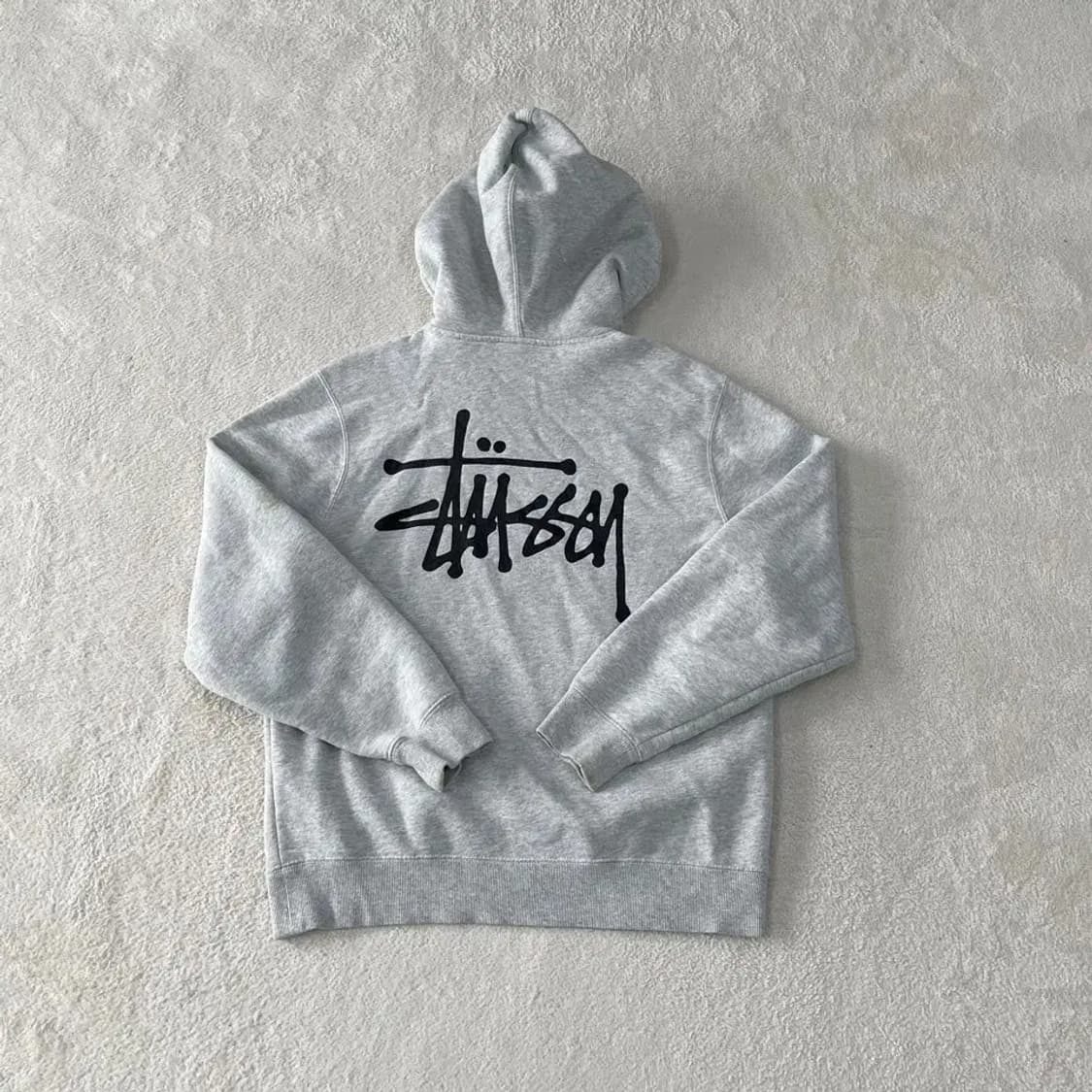 스투시 그레이 후드티 S 상품이미지9