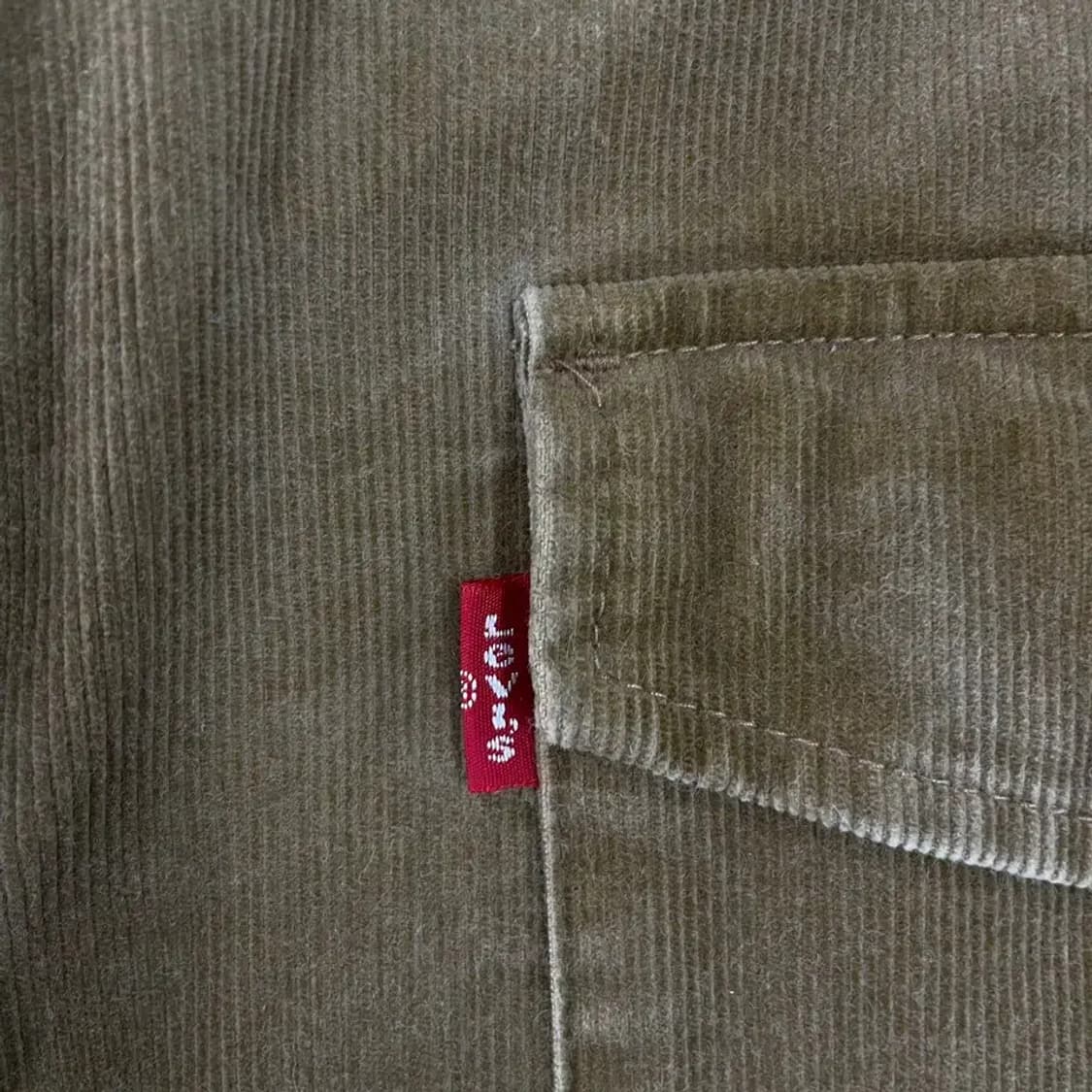 XL 리바이스 웨스턴 코듀로이 셔츠 105 스웨이드 상품이미지5