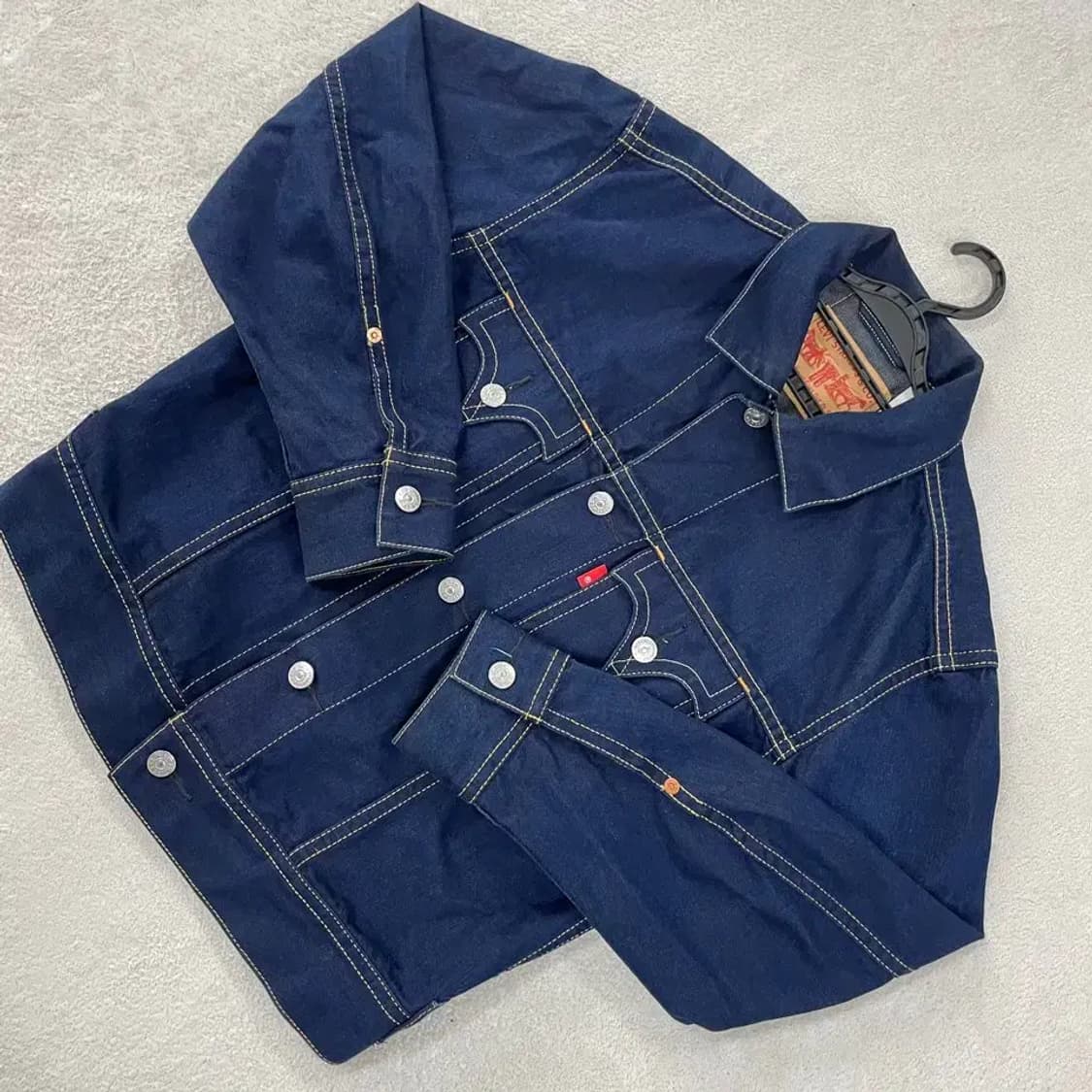 L 리바이스 타입원 블랭크탭 아이코닉 데님 청자켓 상품이미지3