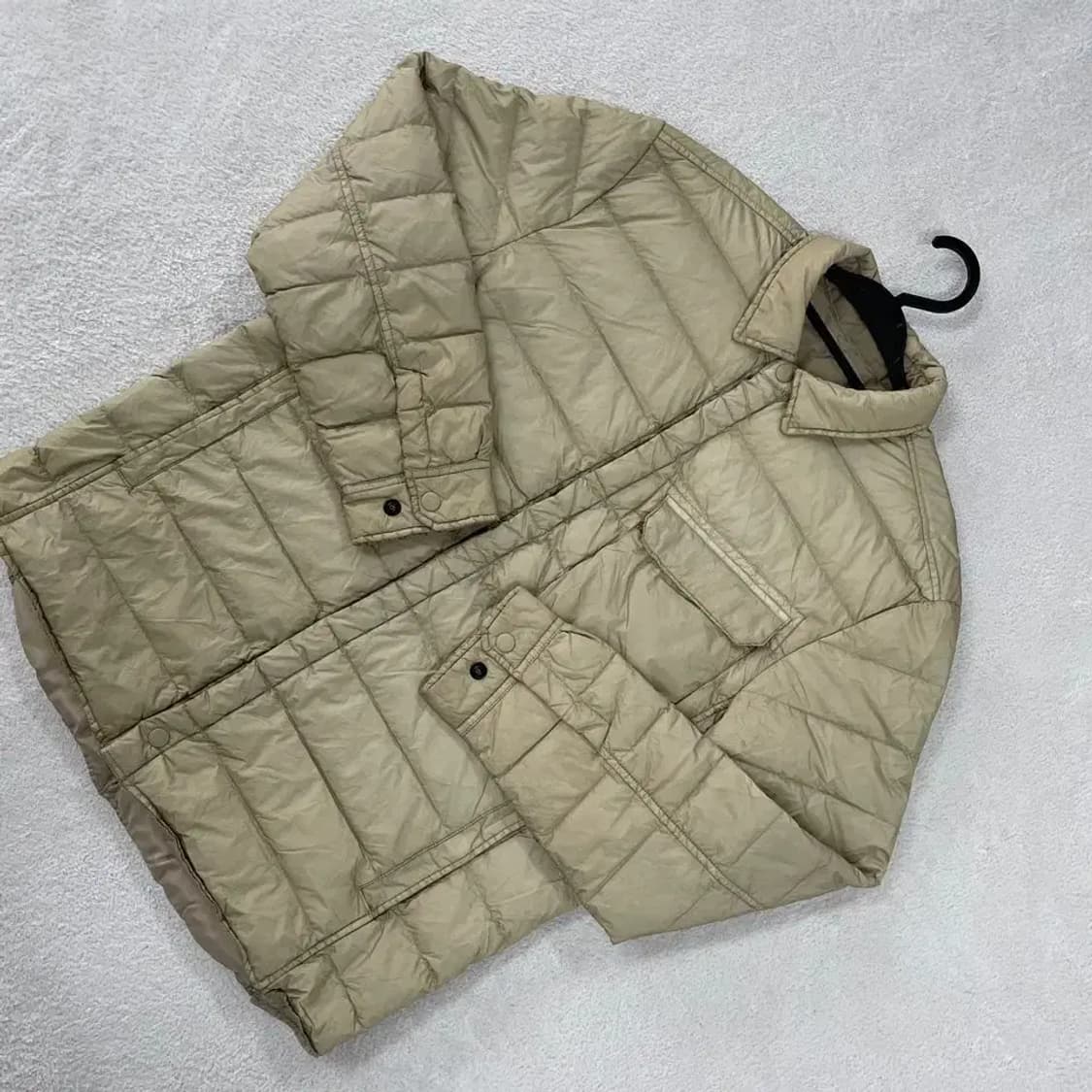 L 시리즈 가먼트다잉 다운패딩셔츠자켓 SERIES 100 상품이미지3