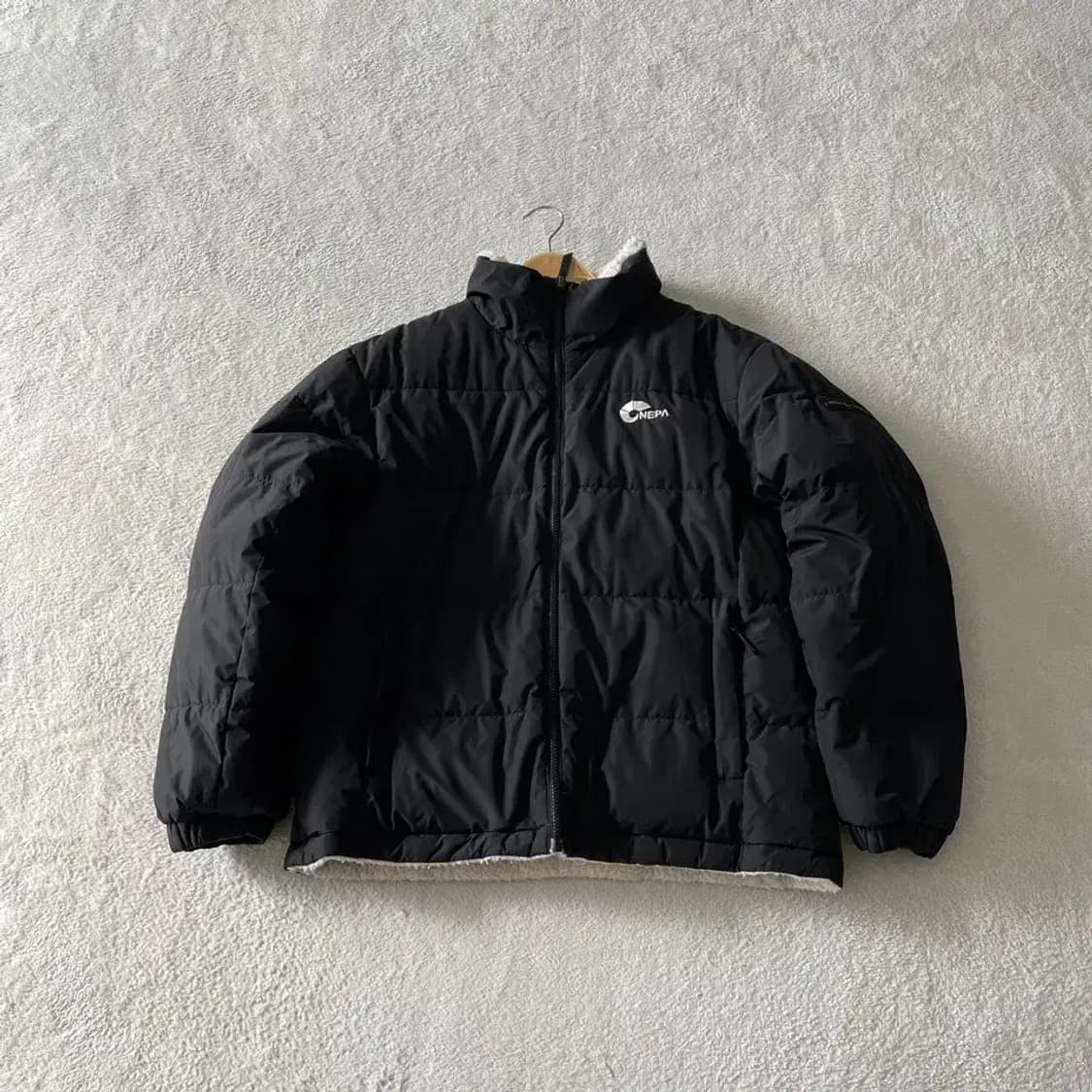 XL 네파 양면 구스다운 패딩 후리스 자켓 105 상품이미지1