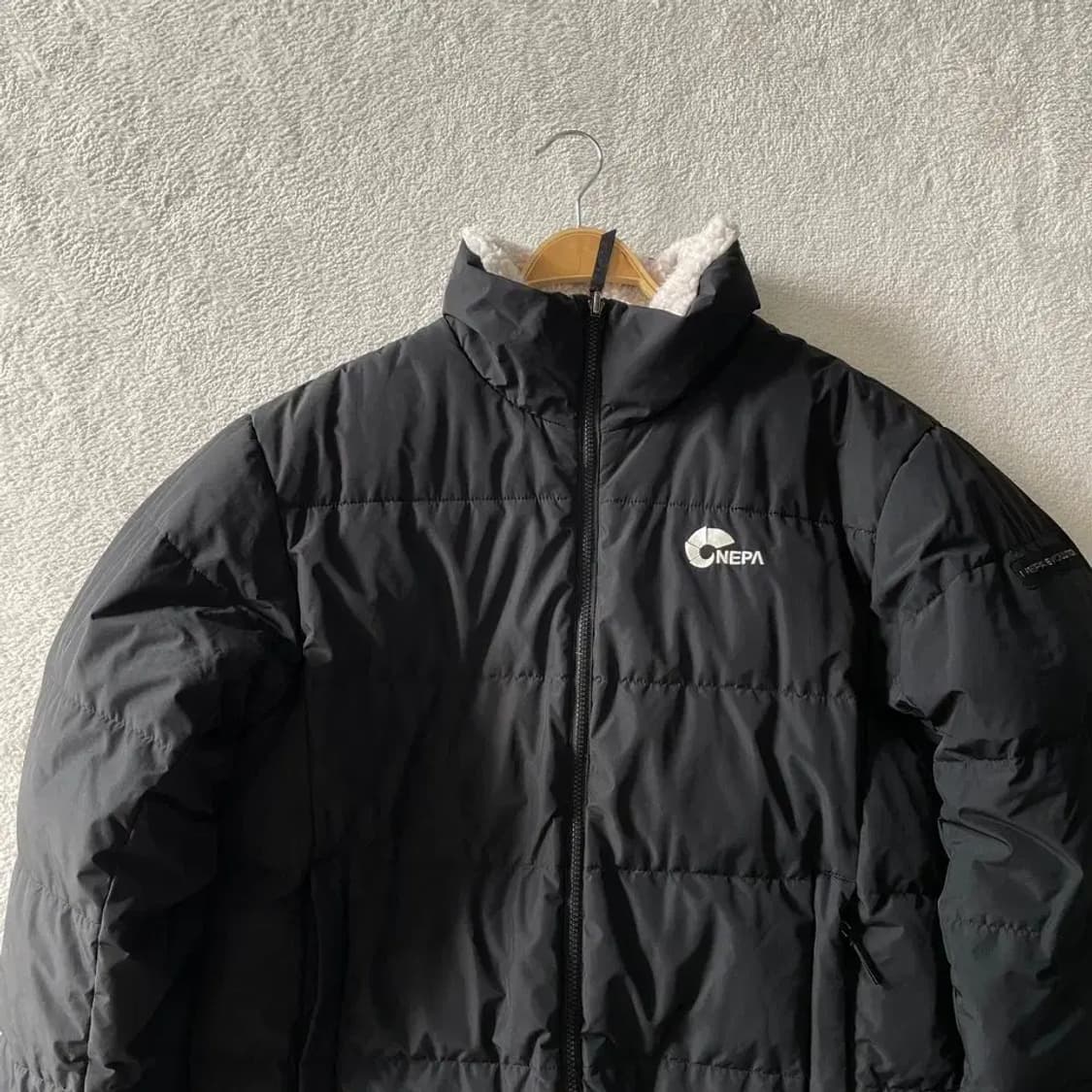 XL 네파 양면 구스다운 패딩 후리스 자켓 105 상품이미지2