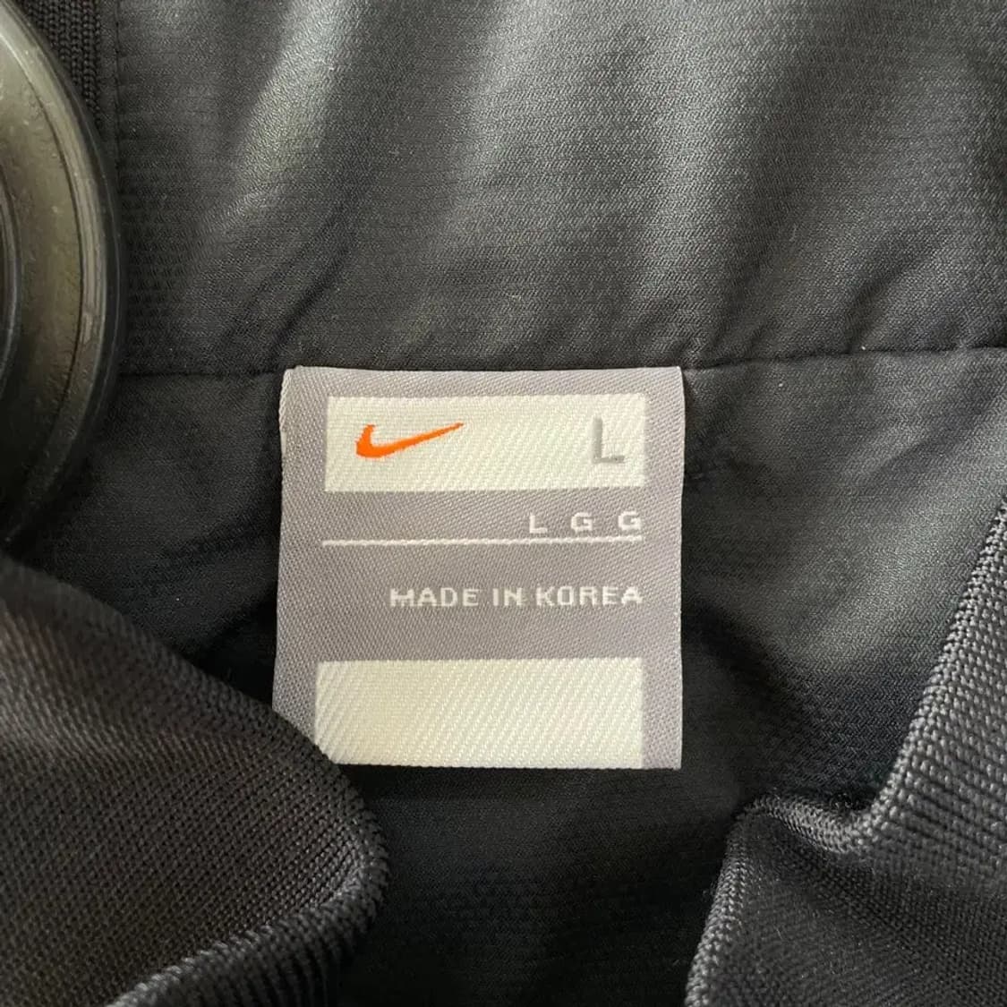 L 나이키 블랙 스우시 바람막이 100 상품이미지4