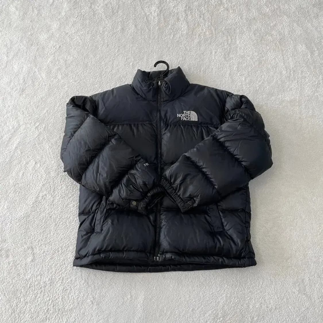 M 노스페이스 눕시 700 블랙 구스다운 패딩 95 상품이미지2