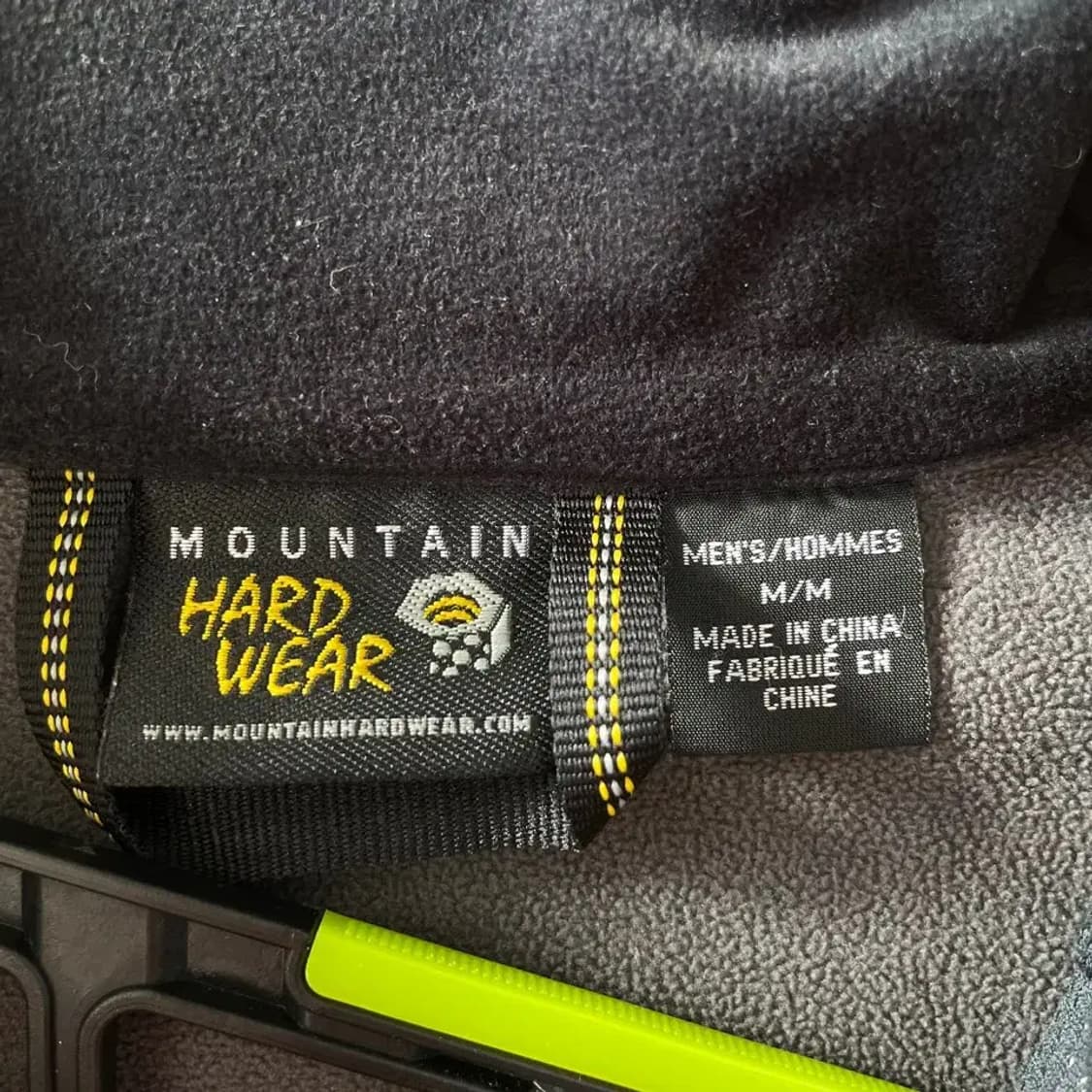 M 마운틴하드웨어 소프트쉘 남성 후리스 자켓 상품이미지4