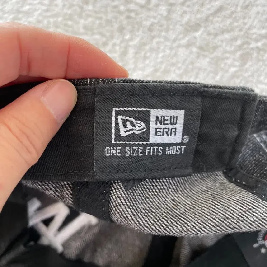 뉴에라 흑청 데님 볼캡 상품이미지7