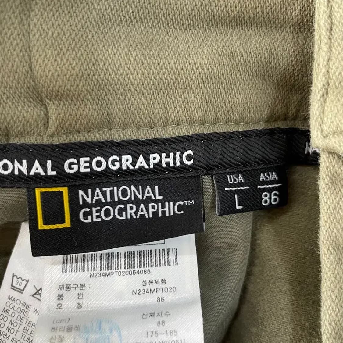 34 내셔널 신형 가을겨울 카고팬츠 바지 내셔널지오그래픽 상품이미지5