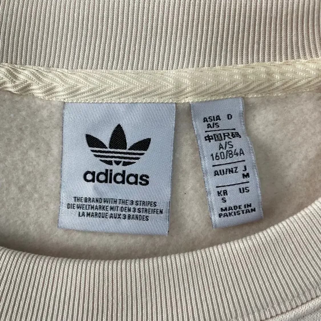 S 아디다스 여성 신형 기모 맨투맨 상품이미지4