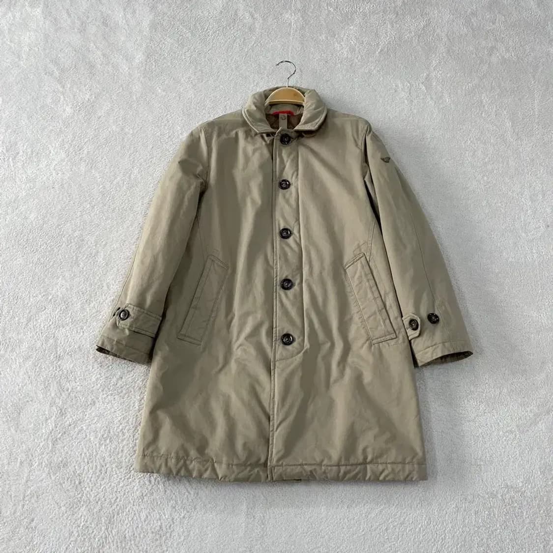 90 헨리코튼 파일럿 패딩코트 상품이미지1