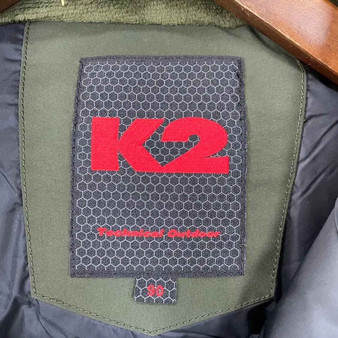 K2 남성 알파인팀 구스다운 대장패딩 90-95 상품이미지4