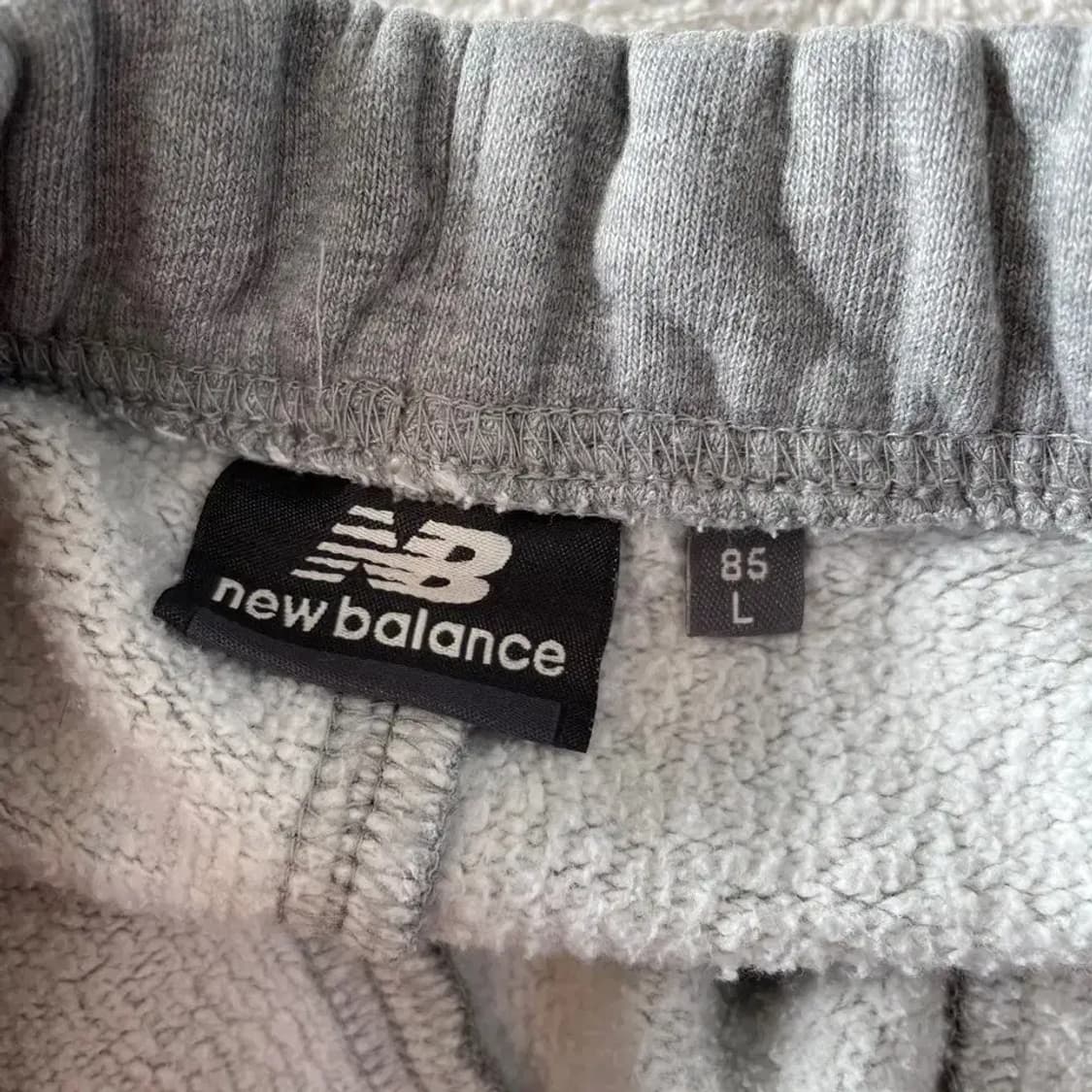 L 뉴발란스 기모 트레이닝 바지 상품이미지7