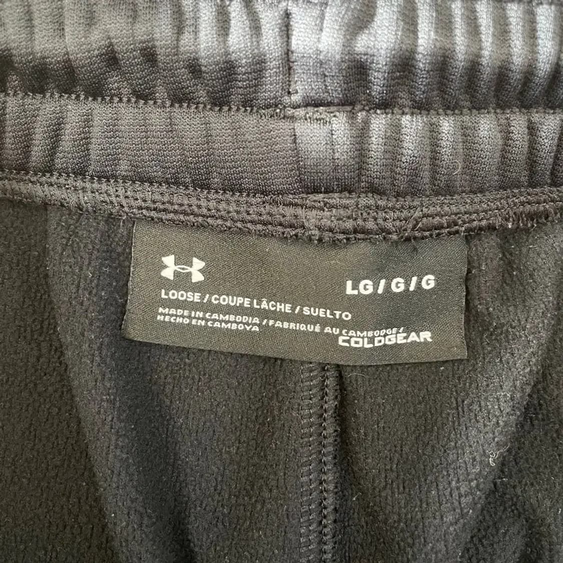 L 언더아머 남성 기모 트레이닝 바지 상품이미지5