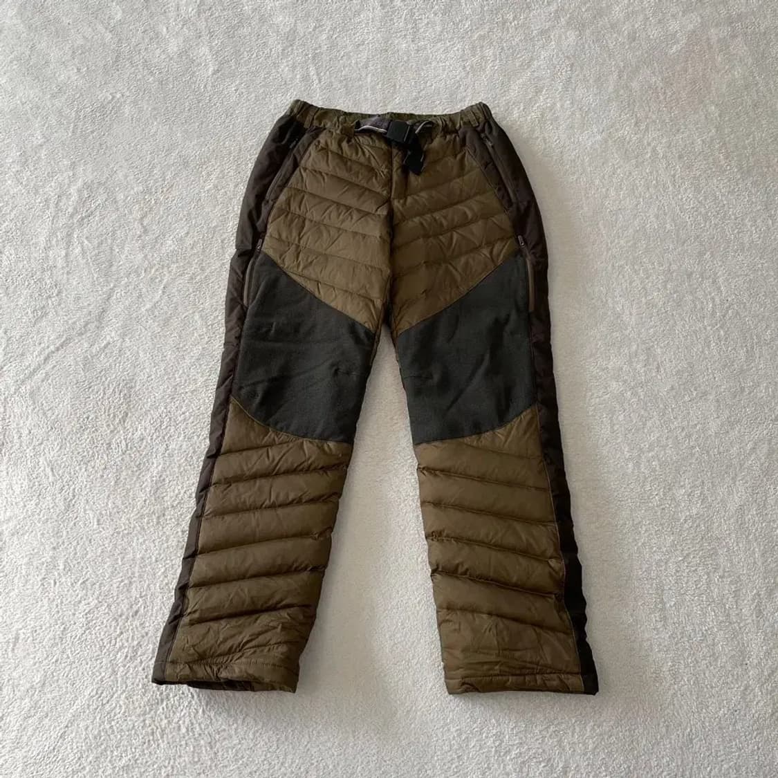32 칸투칸 남성 구스다운 패딩바지 상품이미지1