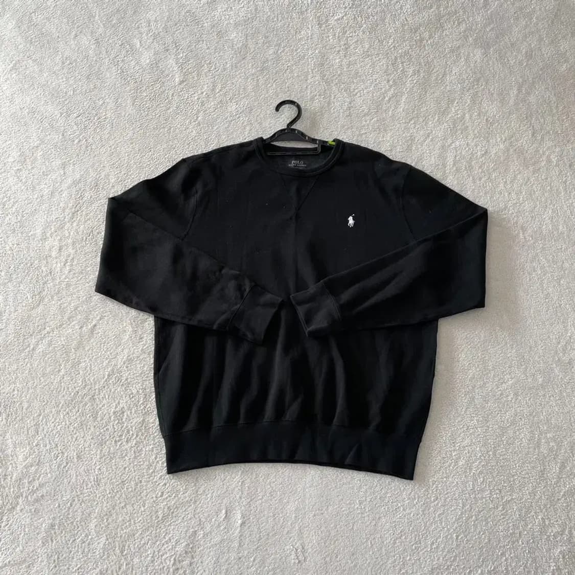 폴로 블랙 맨투맨 L 상품이미지1