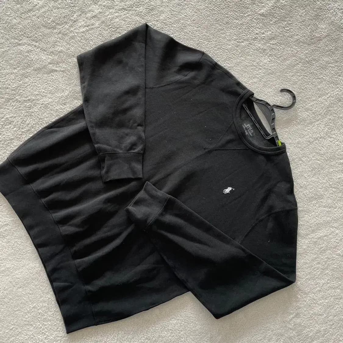 폴로 블랙 맨투맨 L 상품이미지3