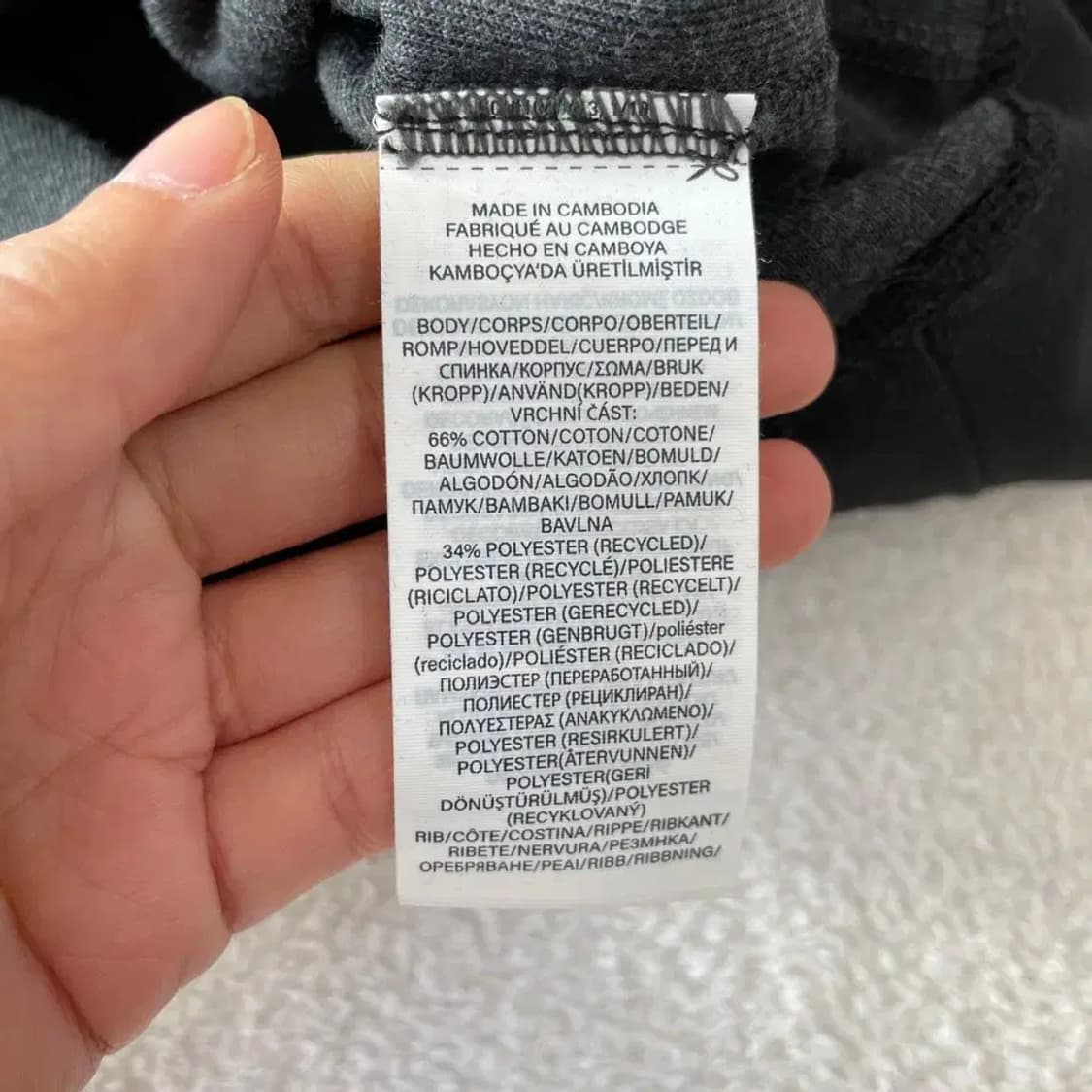 폴로 블랙 맨투맨 L 상품이미지7