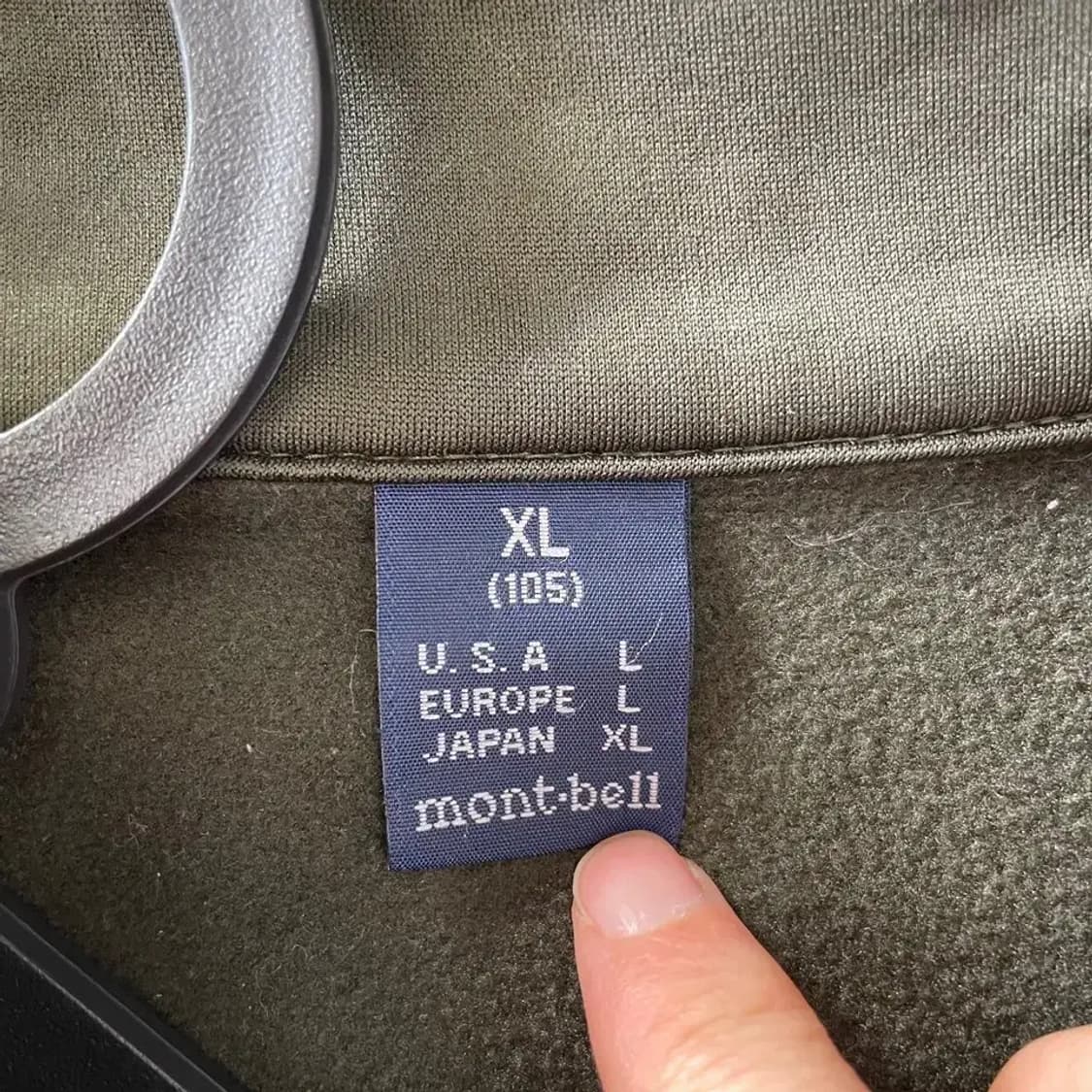 XL 몽벨 남성 클로이 기모 긴팔집티 상품이미지4