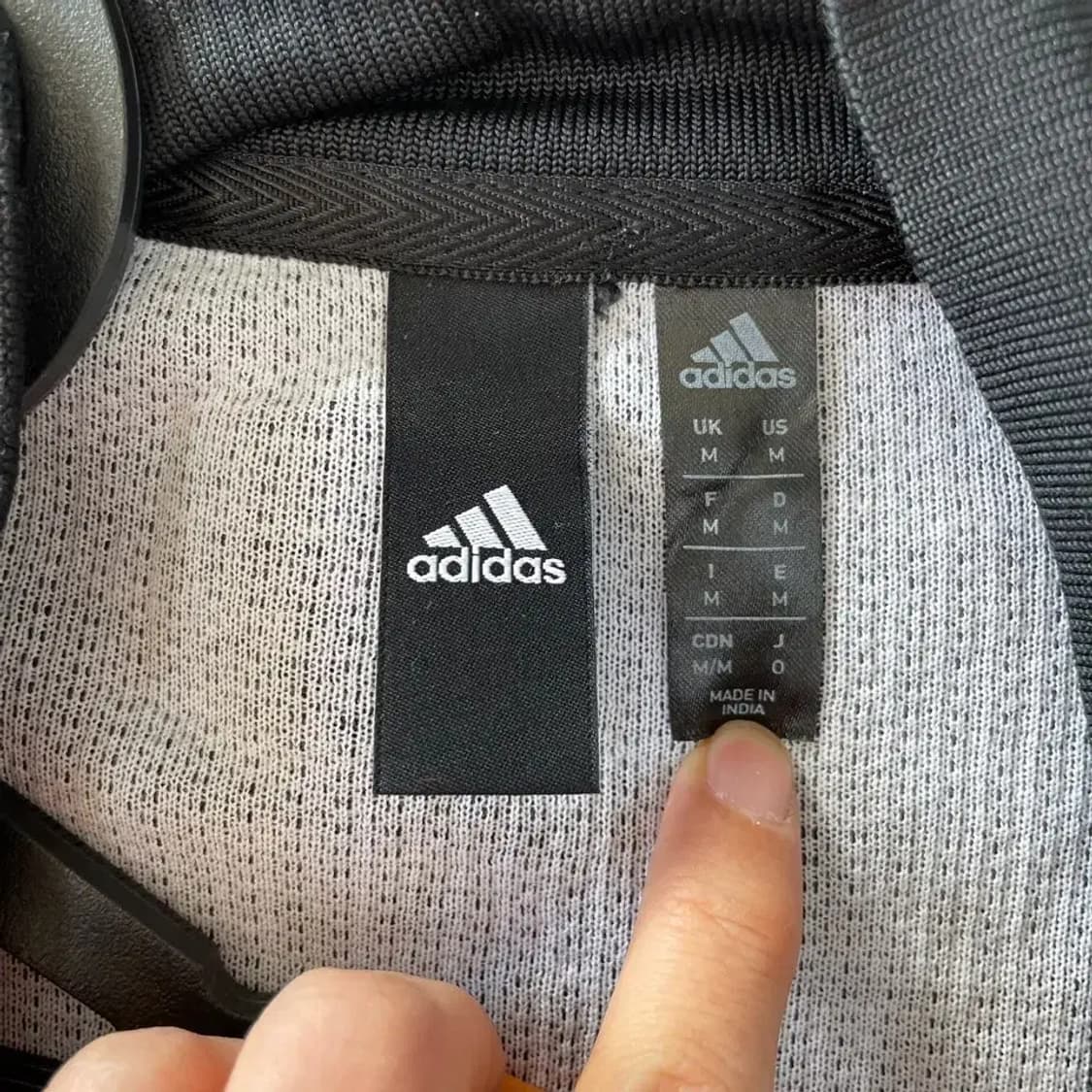 L 아디다스 골프 니트집업 스윙자켓 100 상품이미지4