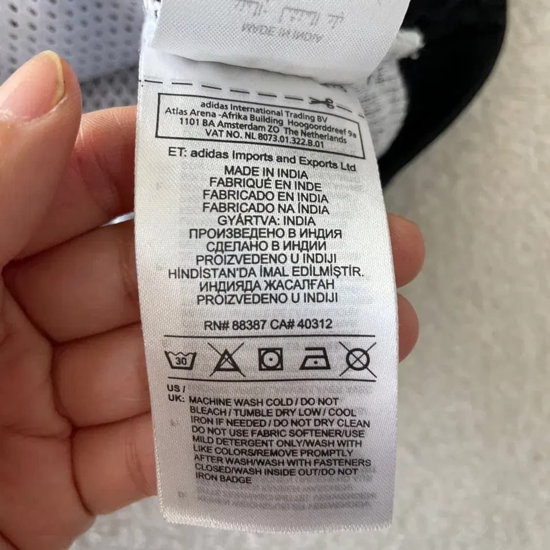 L 아디다스 골프 니트집업 스윙자켓 100 상품이미지7