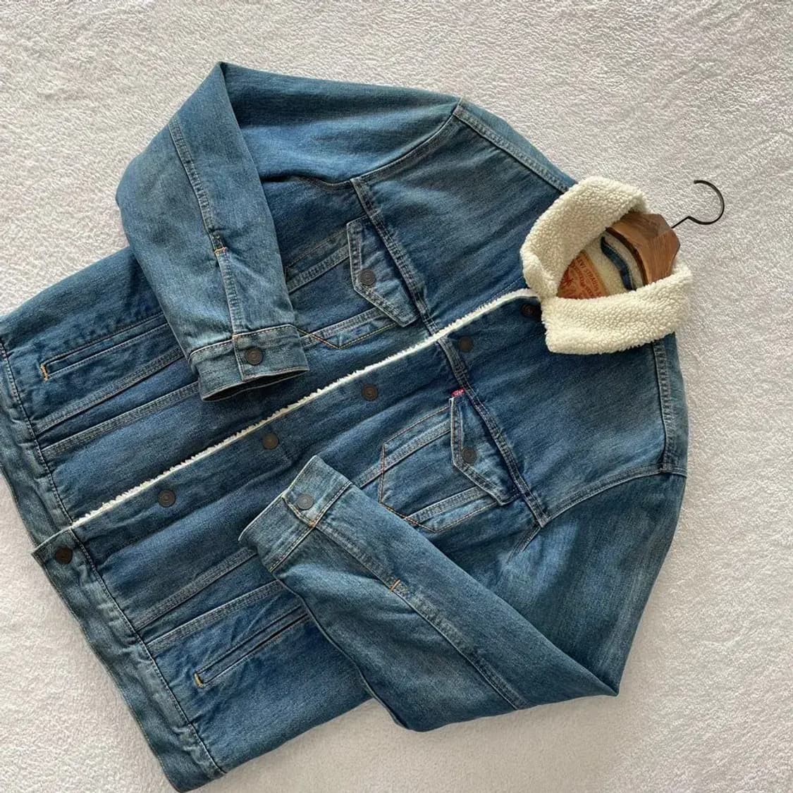 L 리바이스 쉐르파 트러커 청자켓 상품이미지3