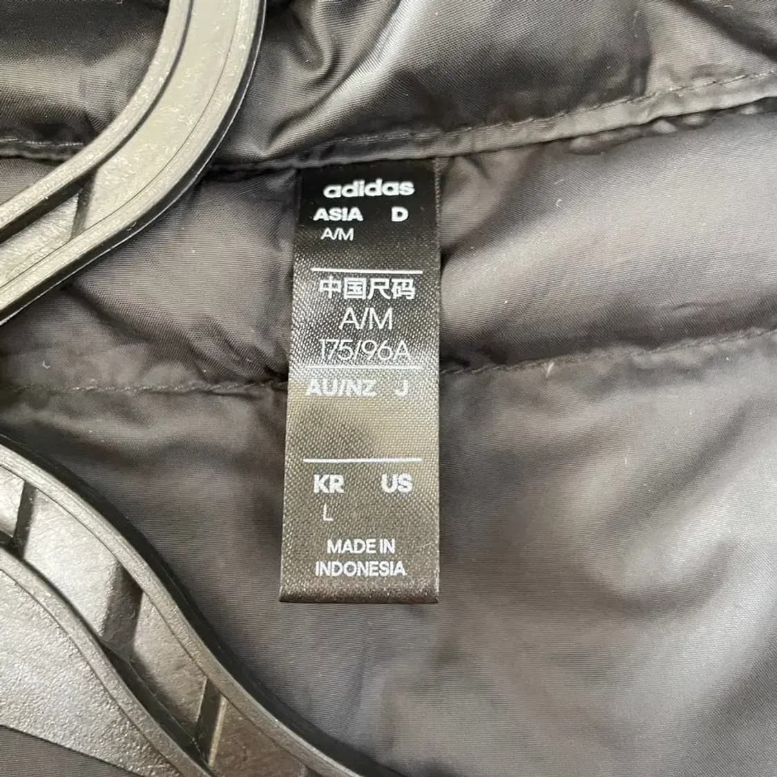 L 아디다스 덕다운 경량패딩 100 상품이미지4