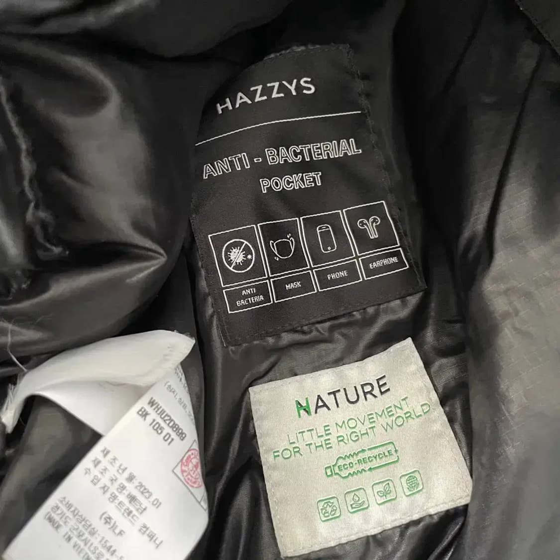 XL 헤지스 2023 구스다운 패딩 남성 105 상품이미지10