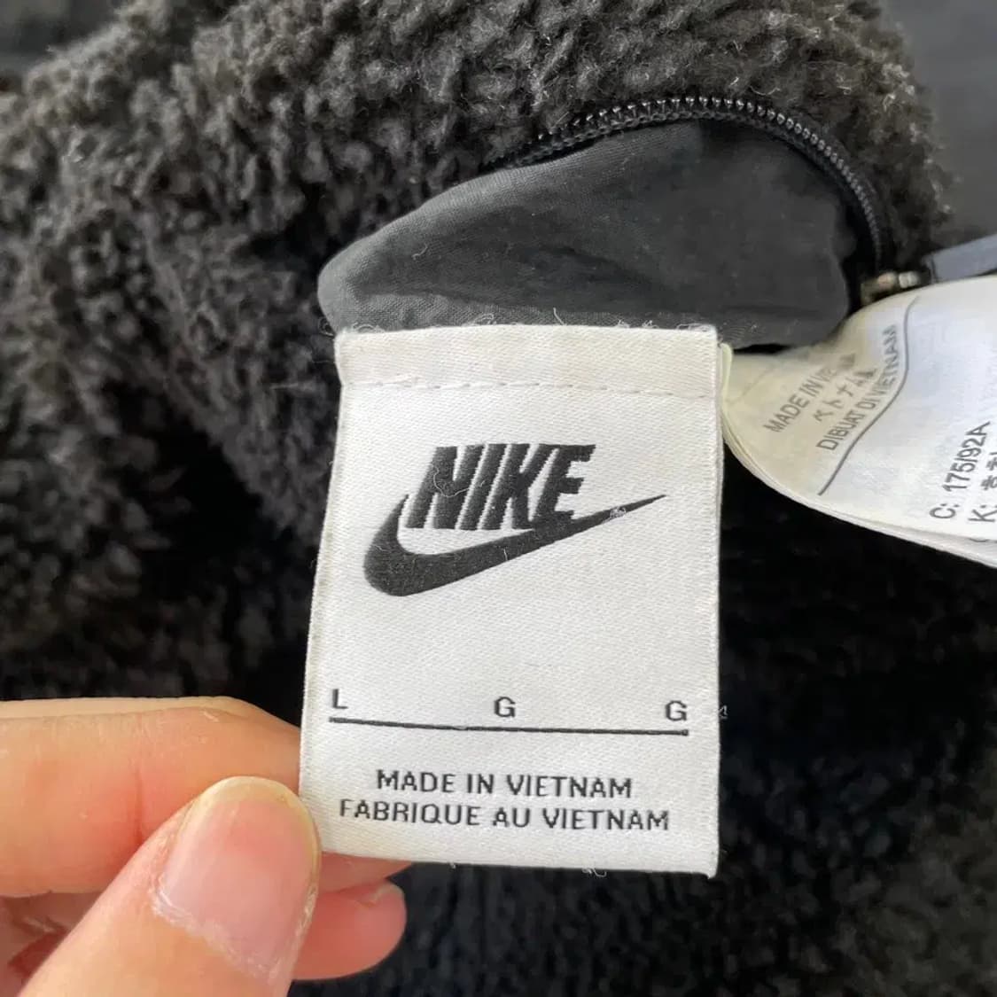 L 나이키 빅스우시 양면 후리스 자켓 100 상품이미지7