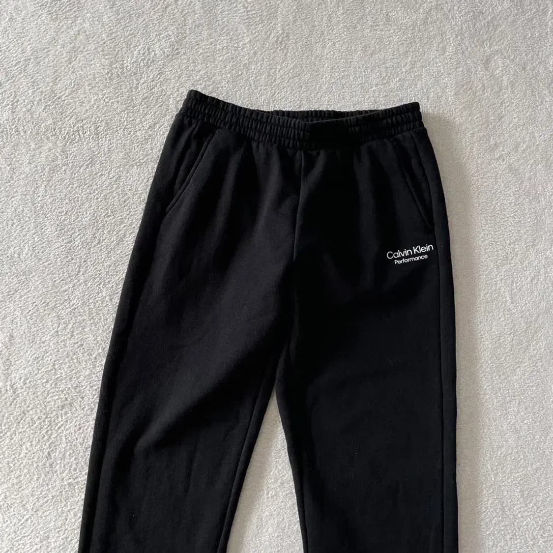 L 캘빈클라인 기모 트레이닝 바지 상품이미지2