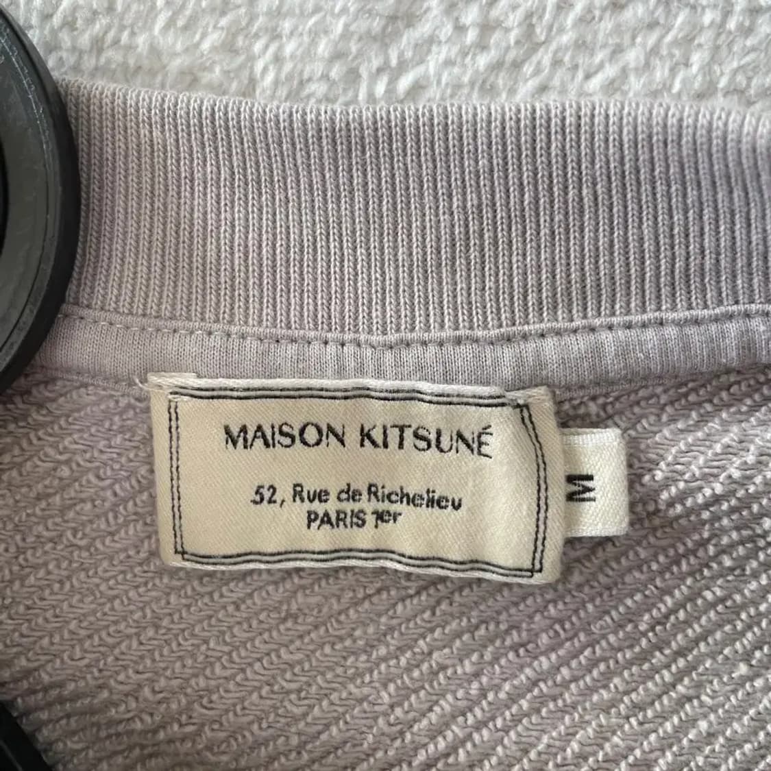 M 메종키츠네 트라이앵클 맨투맨 상품이미지4
