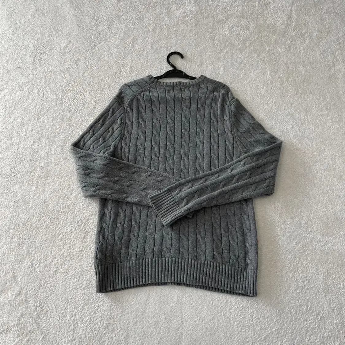 M 폴로 꽈배기 케이블 니트 상품이미지8