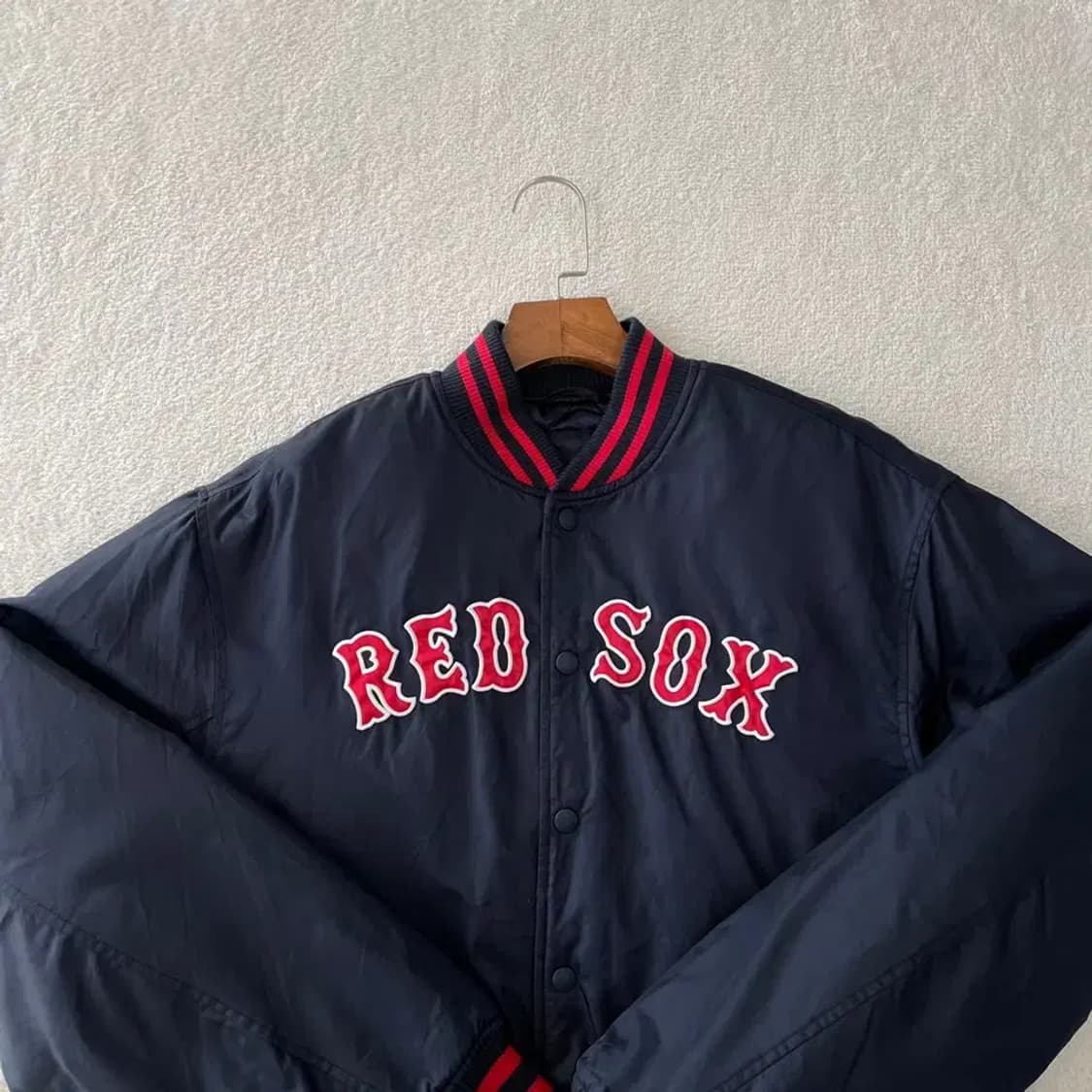 L 뉴에라 레드삭스 바시티 패딩자켓 100 마제스틱 상품이미지2