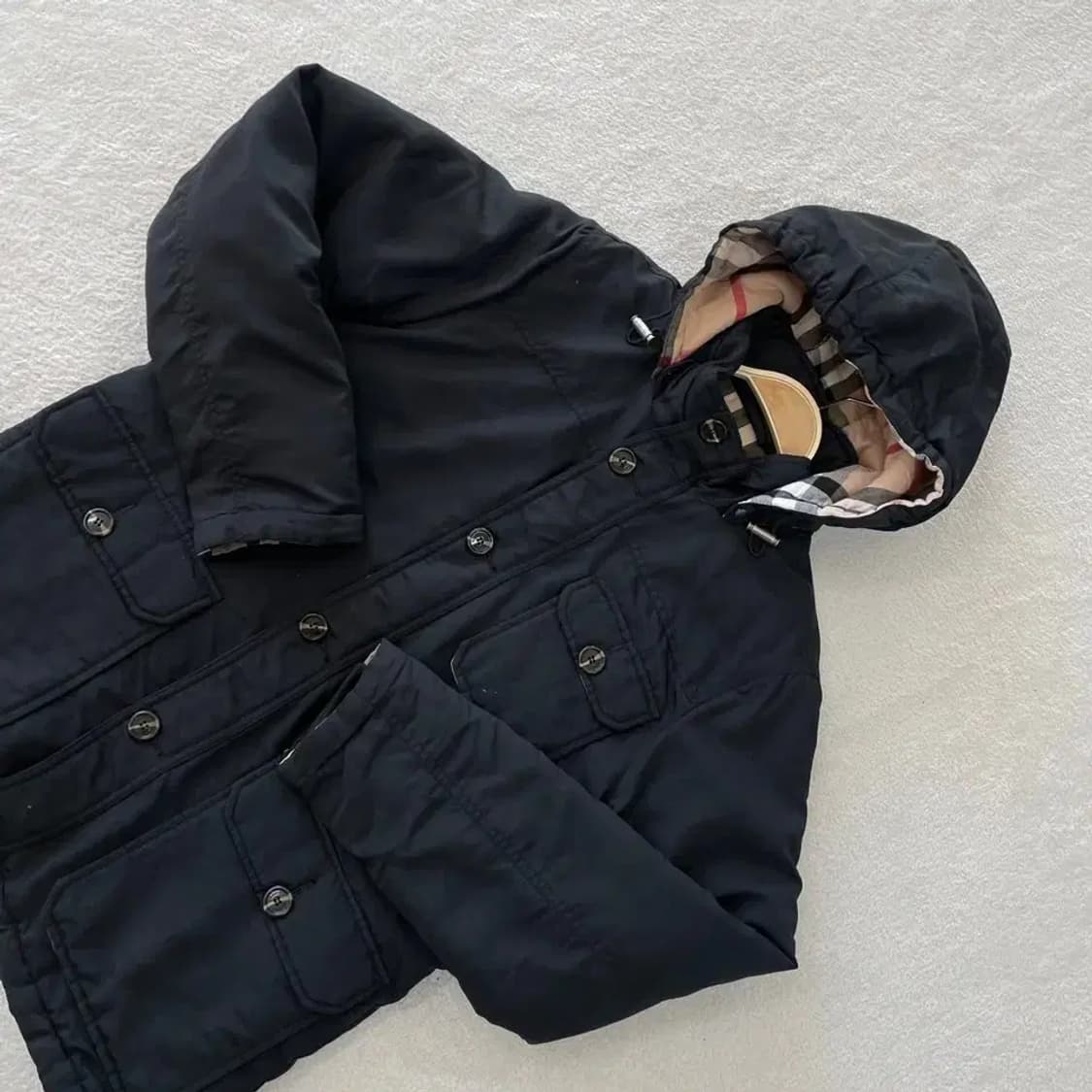 버버리 남성 누빔 패딩 자켓 95-100 상품이미지4