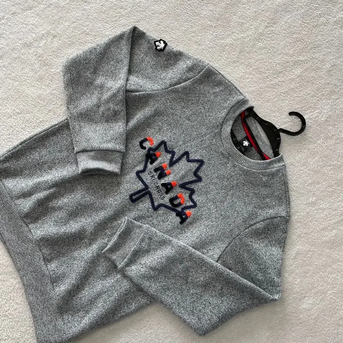 L 데상트 캐나다 기모 맨투맨 100 상품이미지3