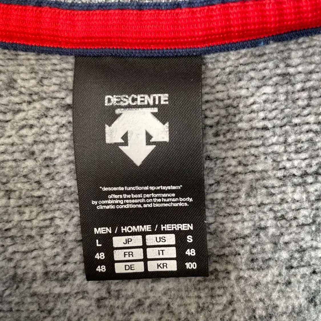 L 데상트 캐나다 기모 맨투맨 100 상품이미지4