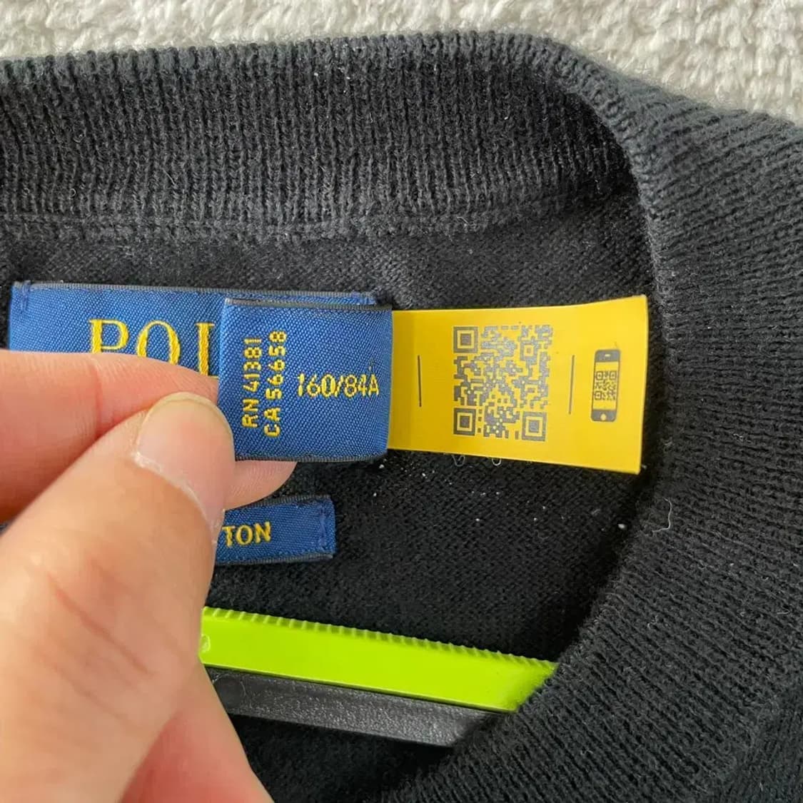 S 폴로 여성 2024 신형 피마코튼 가디건 상품이미지5