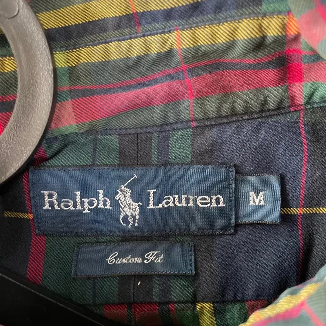 M 폴로 멀티체크 마드라스 커스텀핏 셔츠 상품이미지3