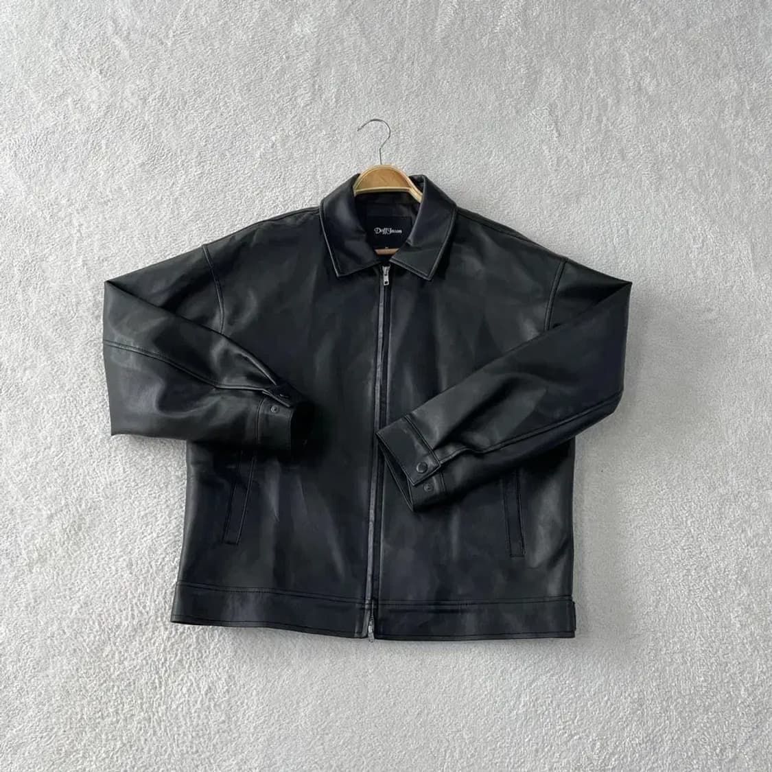 M 도프제이슨 비건레더 싱글자켓 상품이미지1