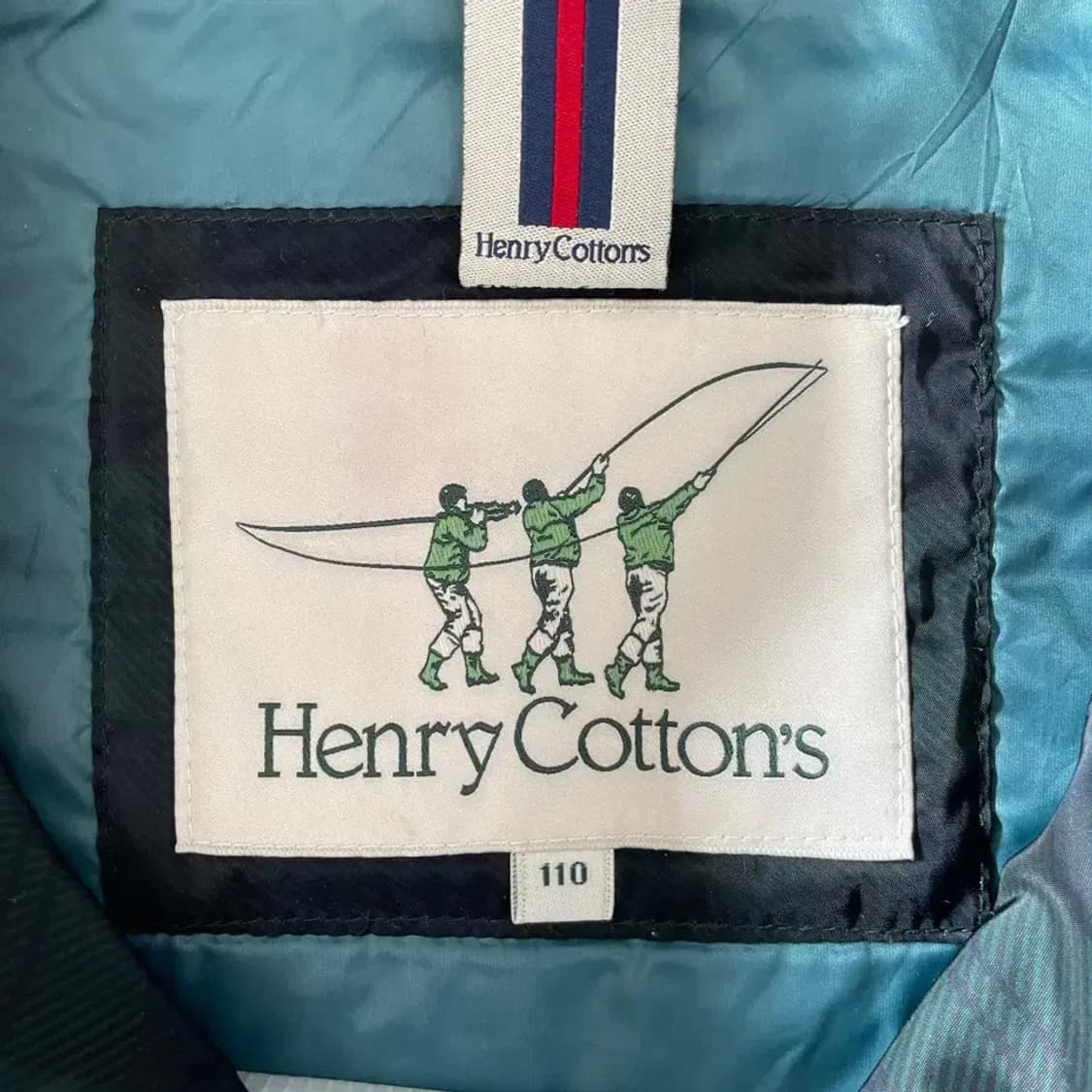 110 헨리코튼 타탄체크 경량패딩조끼 XXL 상품이미지4