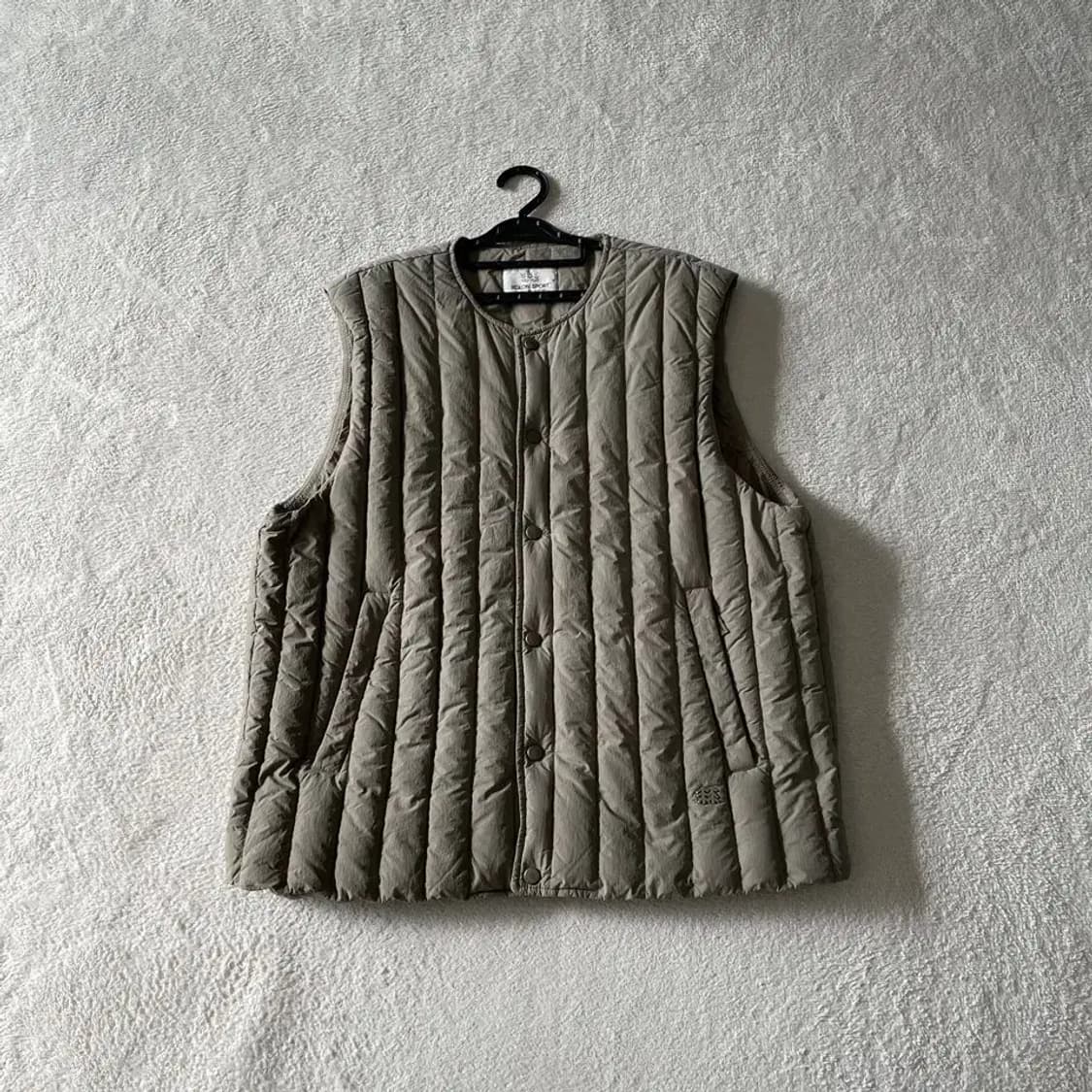 XXXL 코오롱 남성 구스다운 패딩조끼 115 빅사이즈 상품이미지1